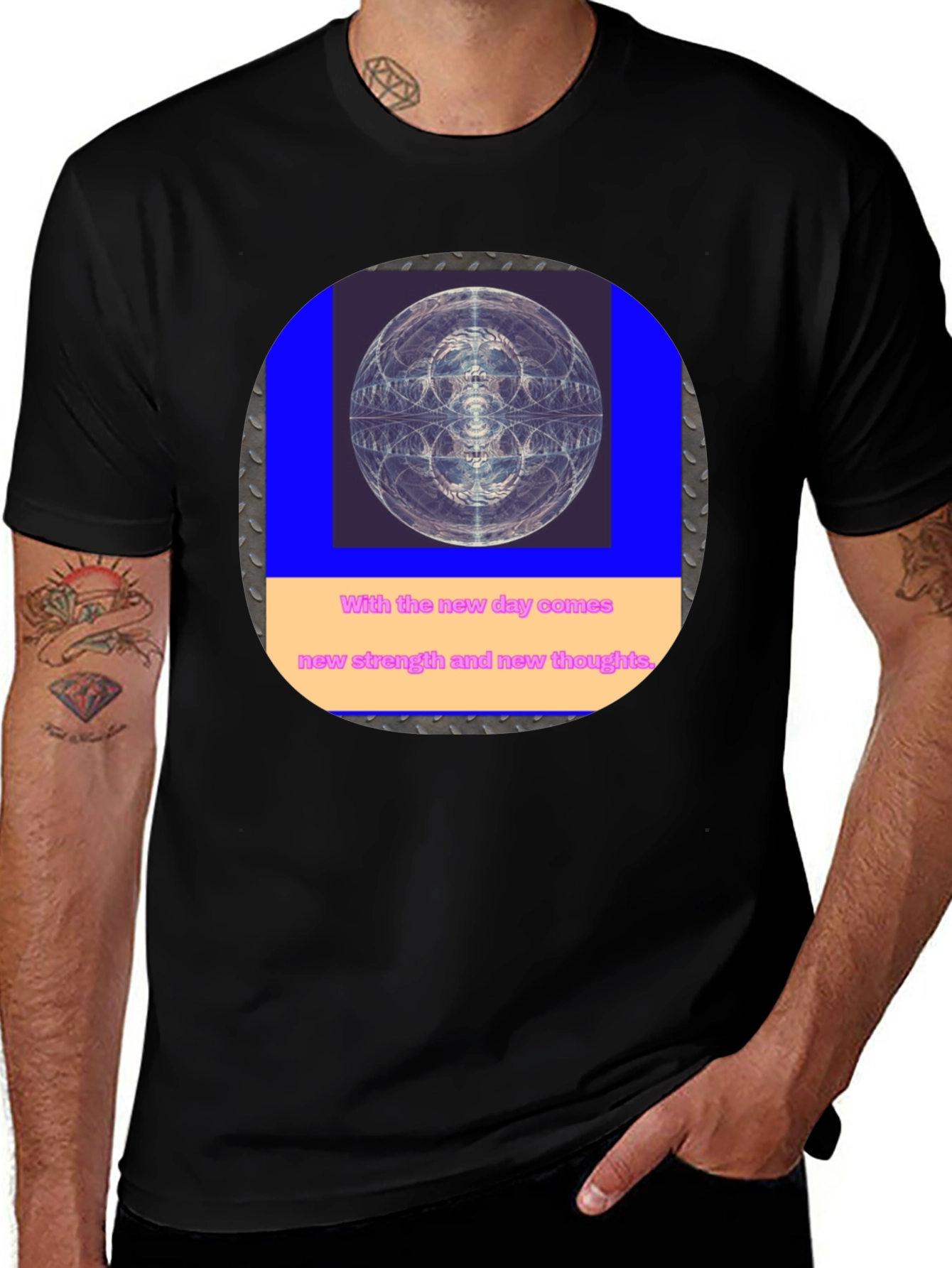 New Day Inspirational Graphic T-Shirt