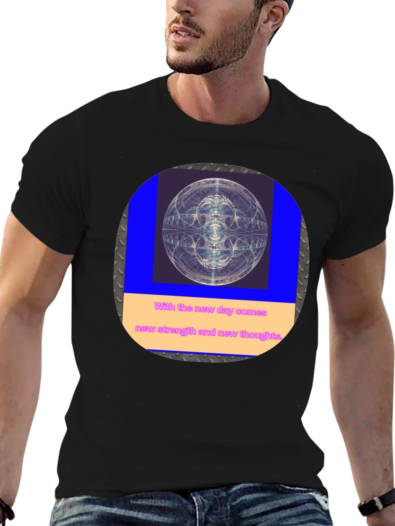 New Day Inspirational Graphic T-Shirt