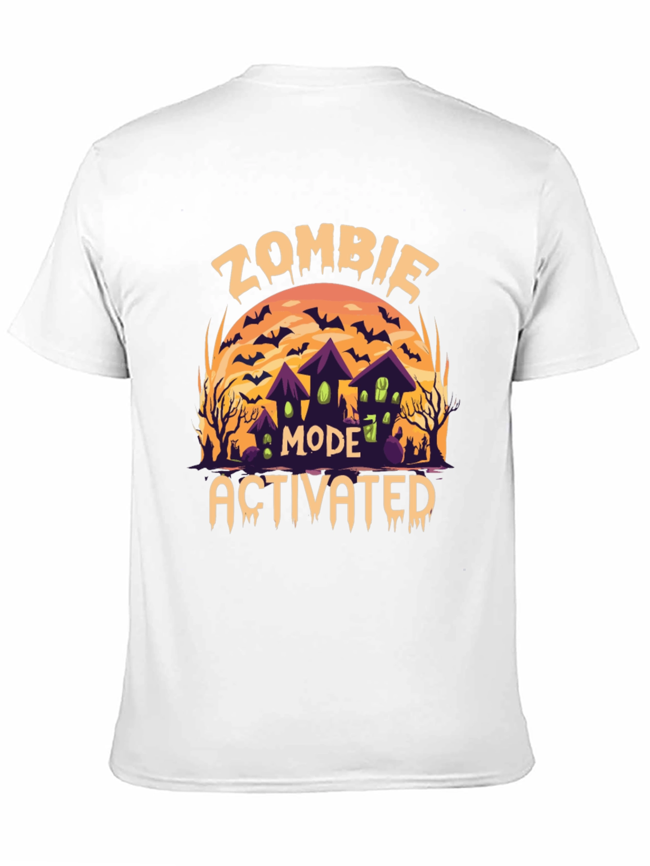 Zombie Mode Activated Halloween T-Shirt
