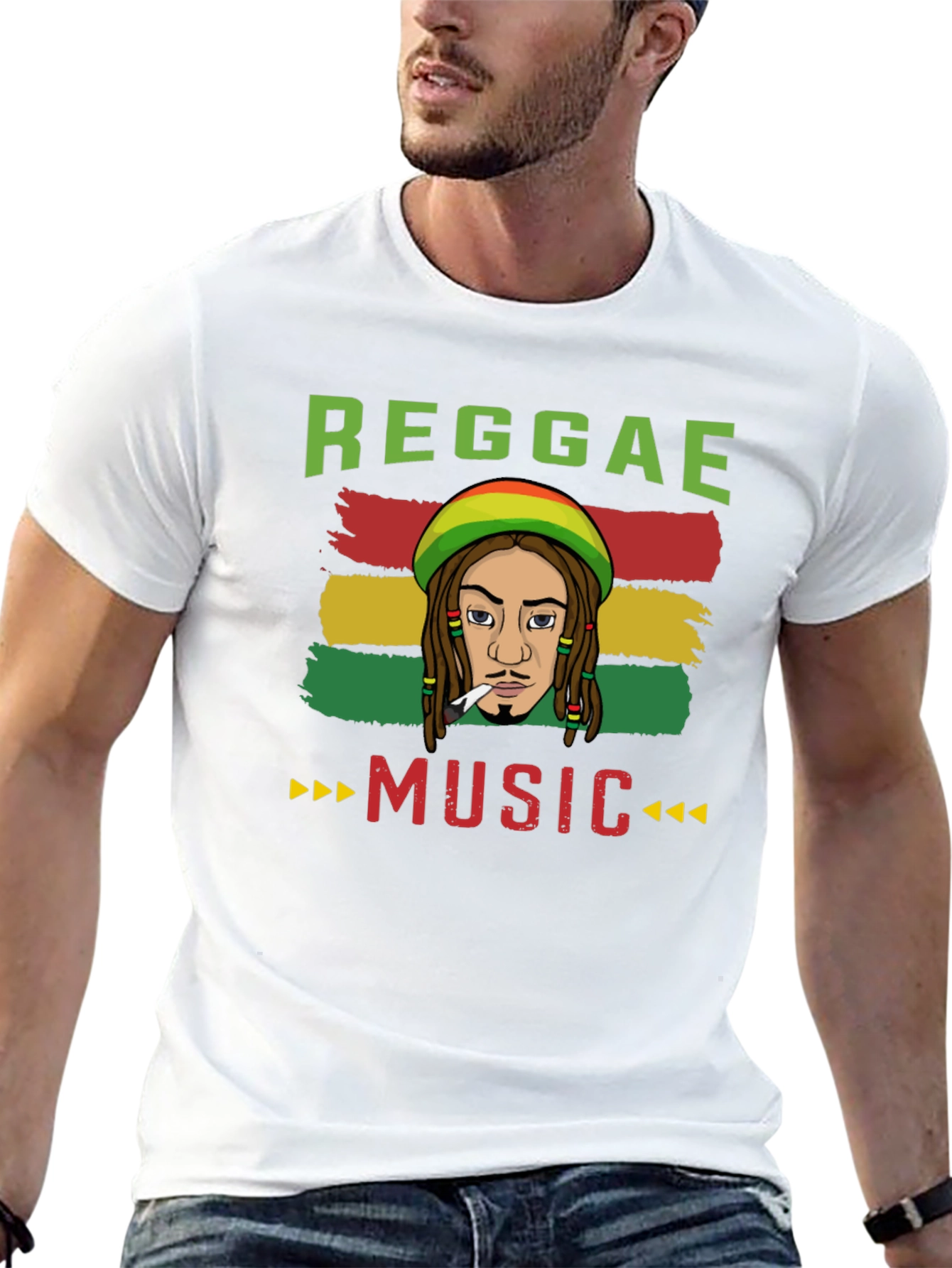 Reggae Music Graphic T-Shirt