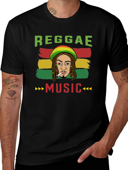 Reggae Music Graphic T-Shirt