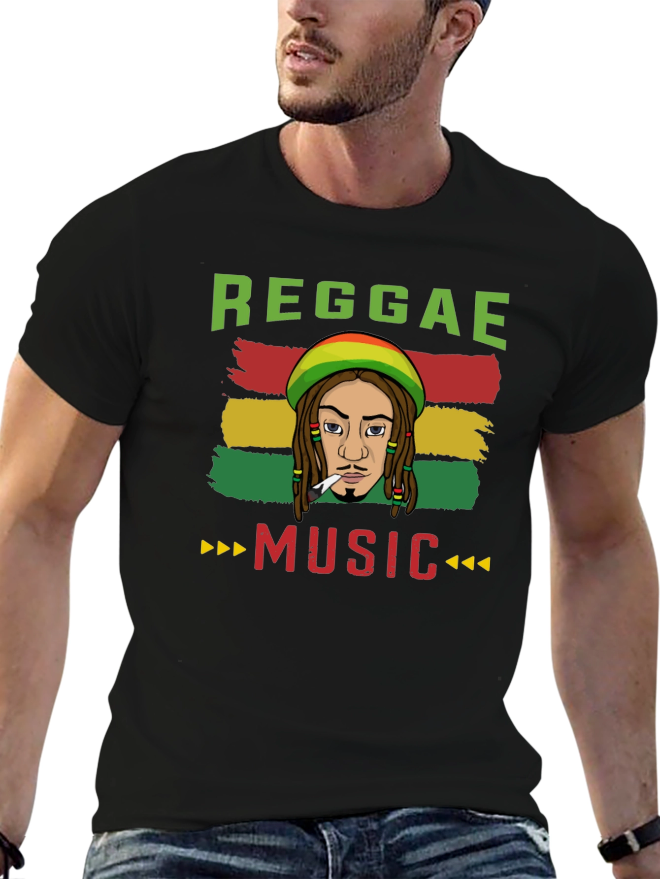 Reggae Music Graphic T-Shirt