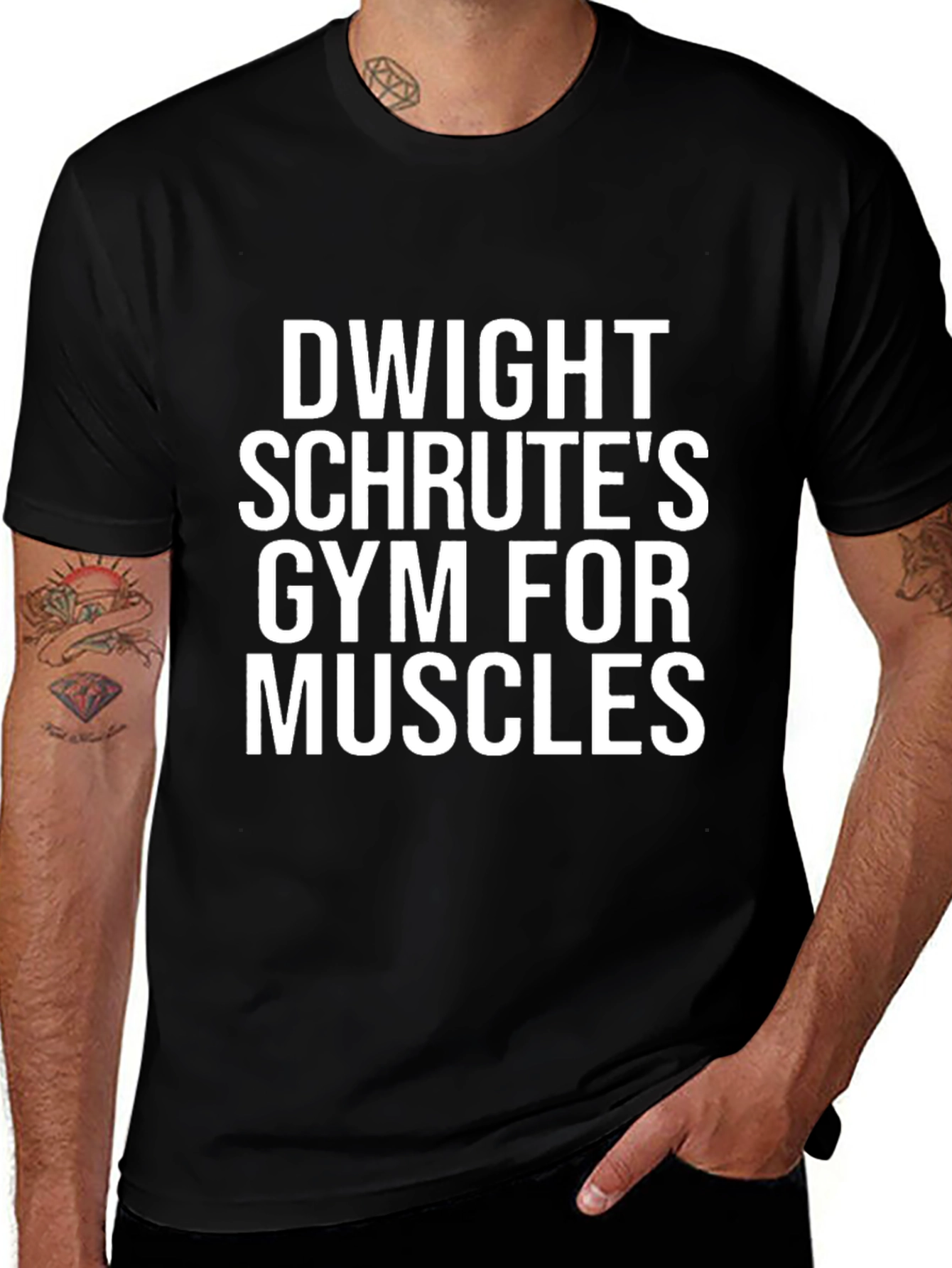 Dwight Schrutes Gym for Muscles T-Shirt