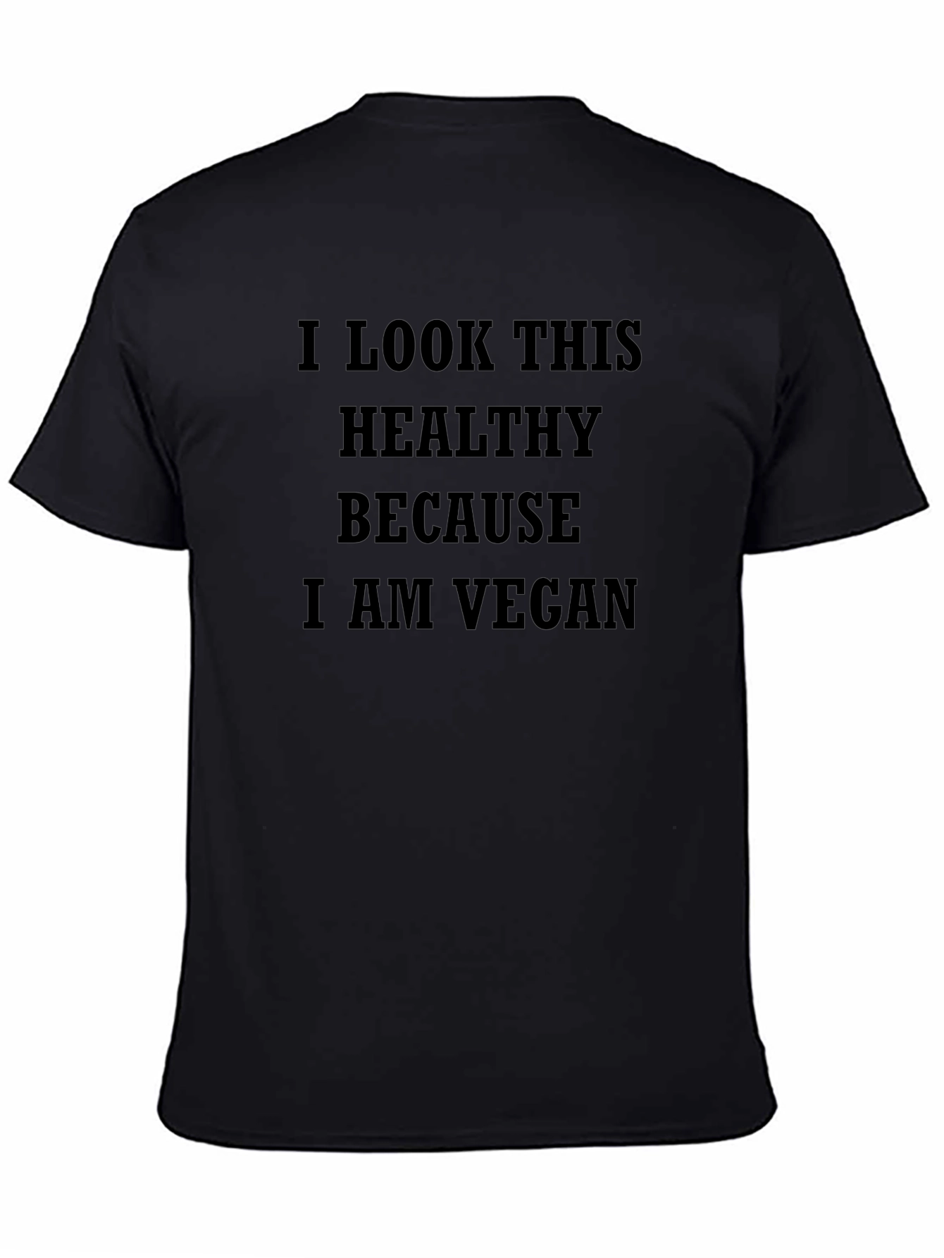 Vegan Statement T-Shirt: Healthy Lifestyle Apparel
