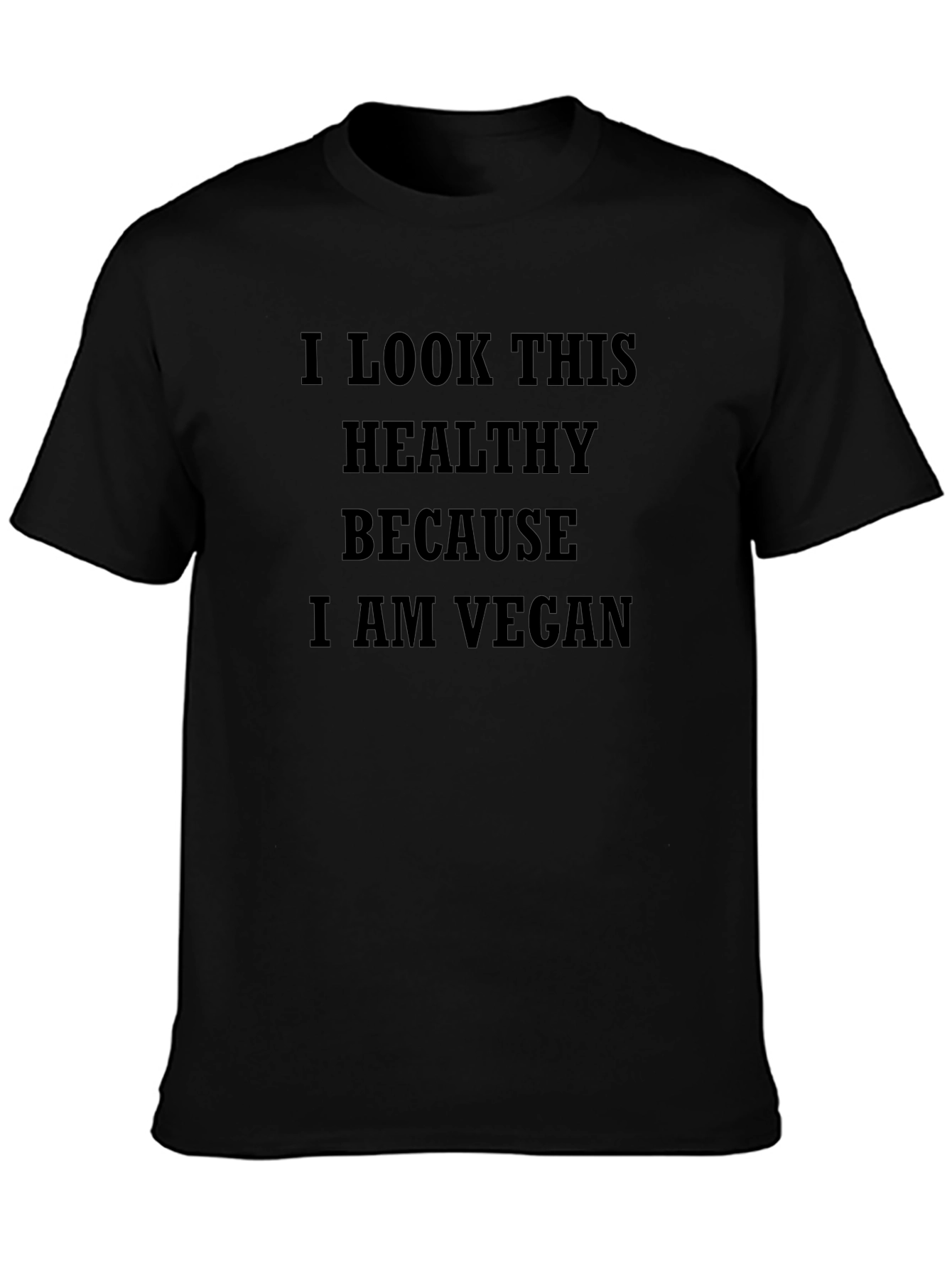 Vegan Statement T-Shirt: Healthy Lifestyle Apparel