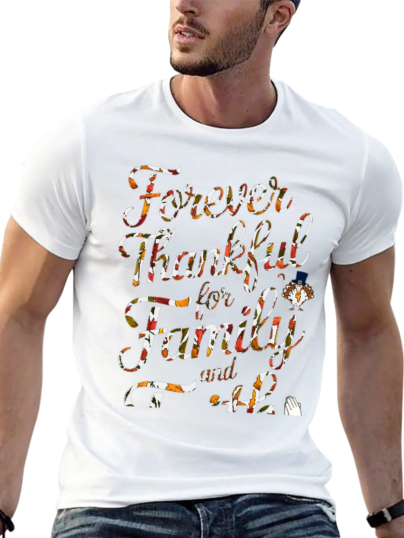 Forever Thankful Family & Faith T-Shirt