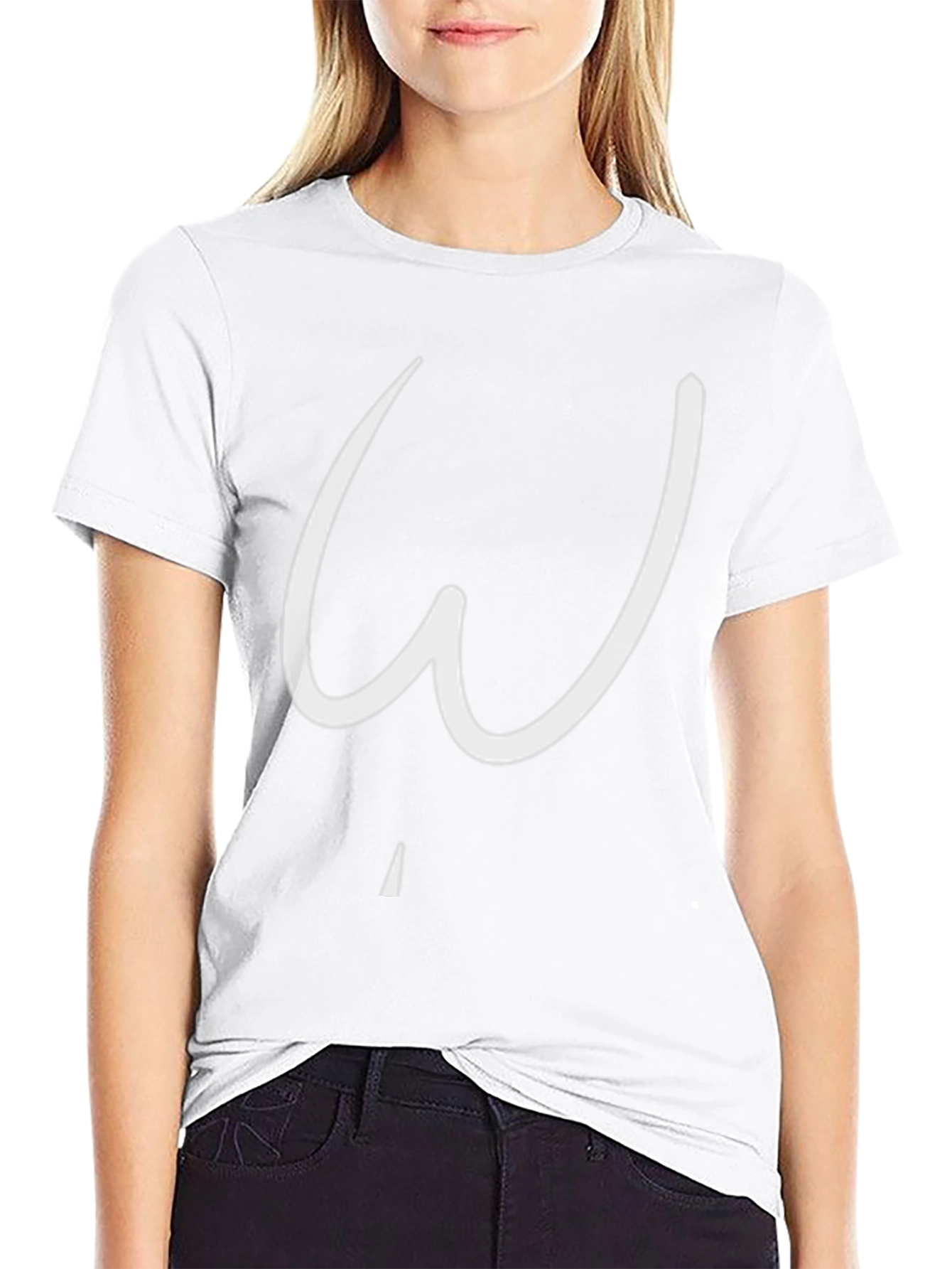 Abstract Graphic Black T-Shirt
