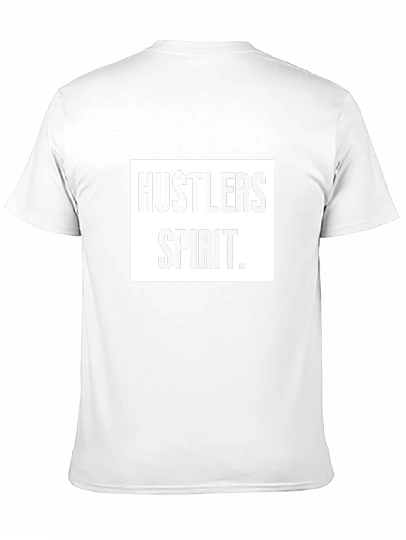 Hustlers Spirit Black Graphic Tee