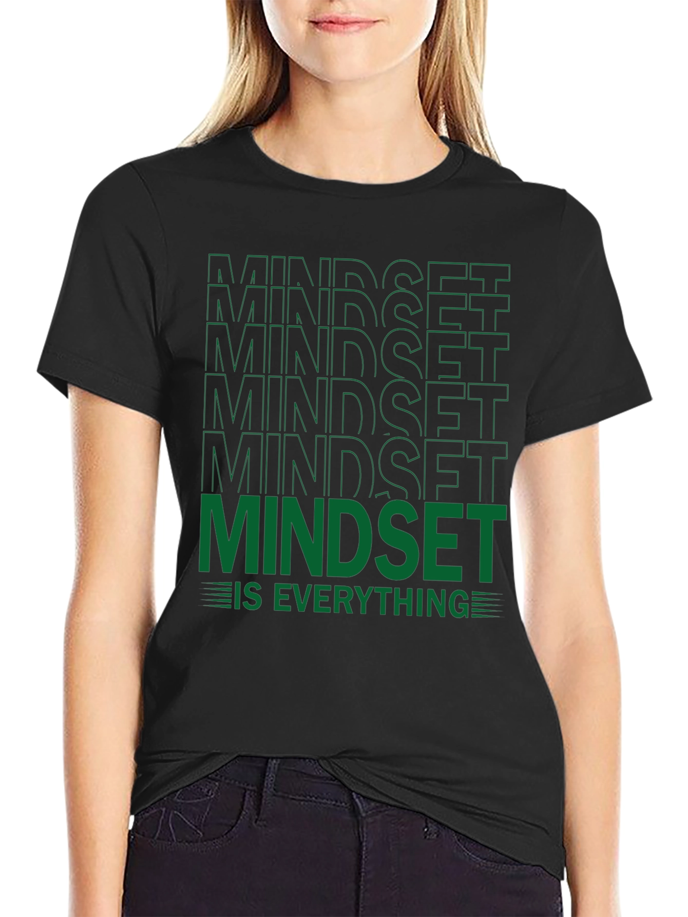 Mindset is Everything Graphic Tee - Motivational T-Shirt