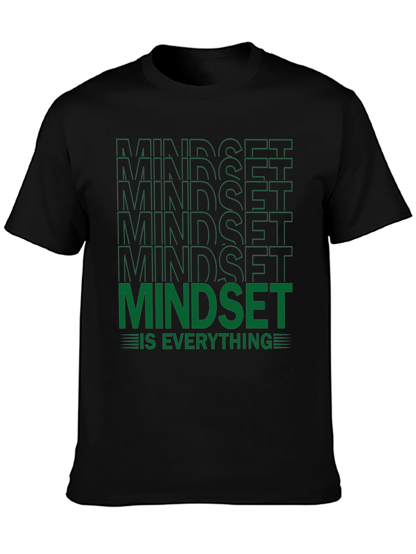 Mindset is Everything Graphic Tee - Motivational T-Shirt