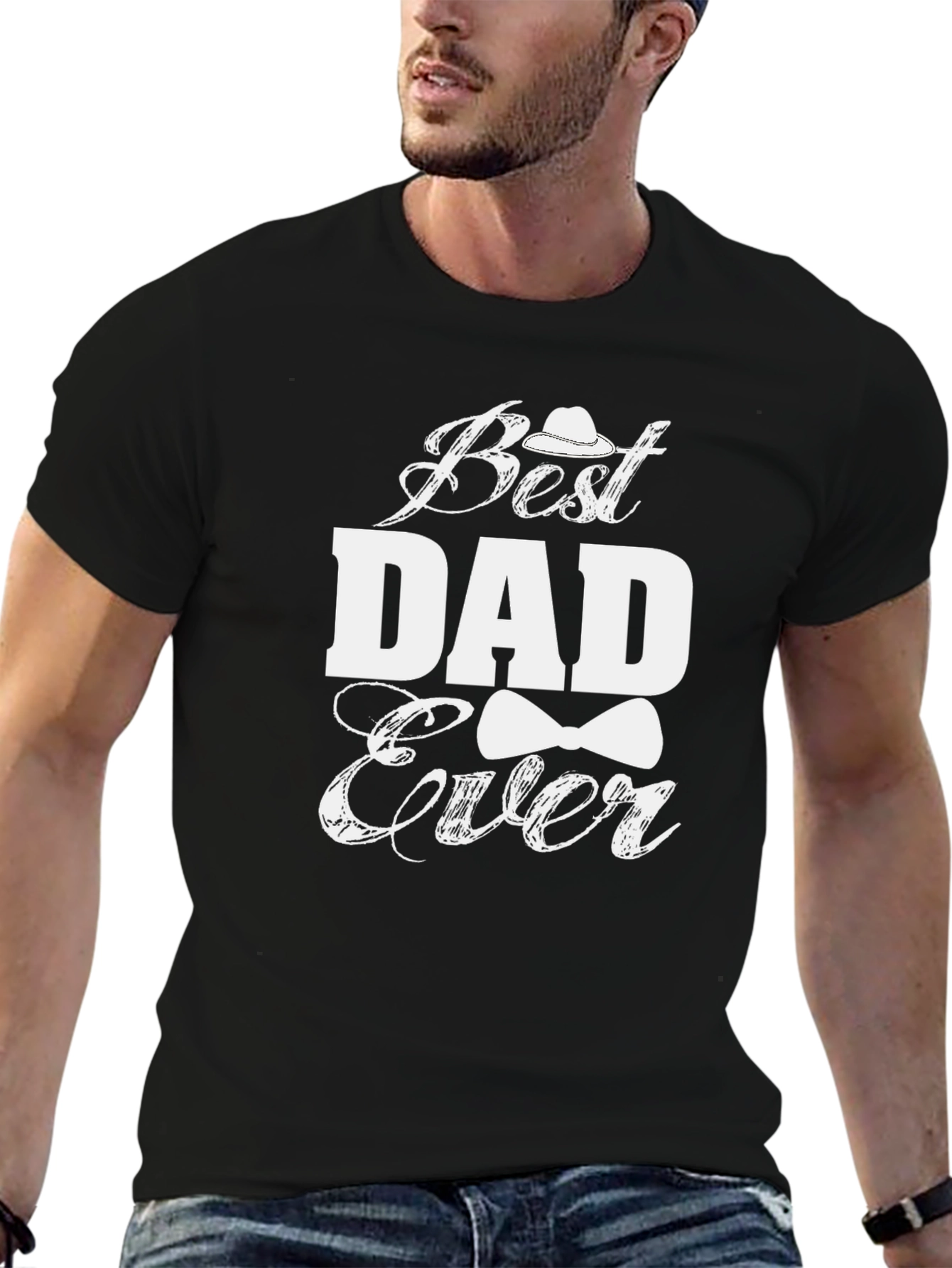 Best Dad Ever Graphic T-Shirt Fathers Day