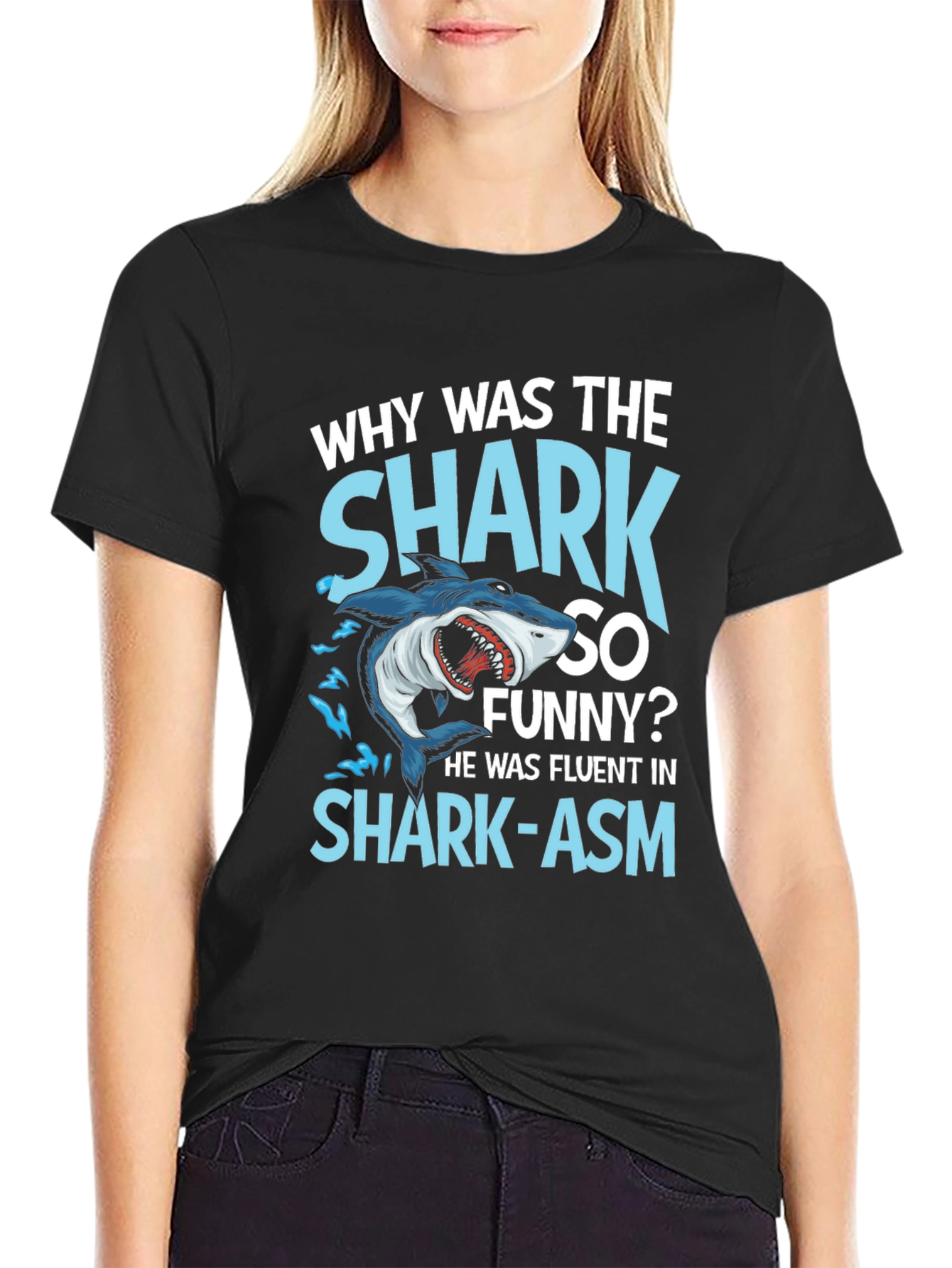 Shark-asm Funny T-Shirt