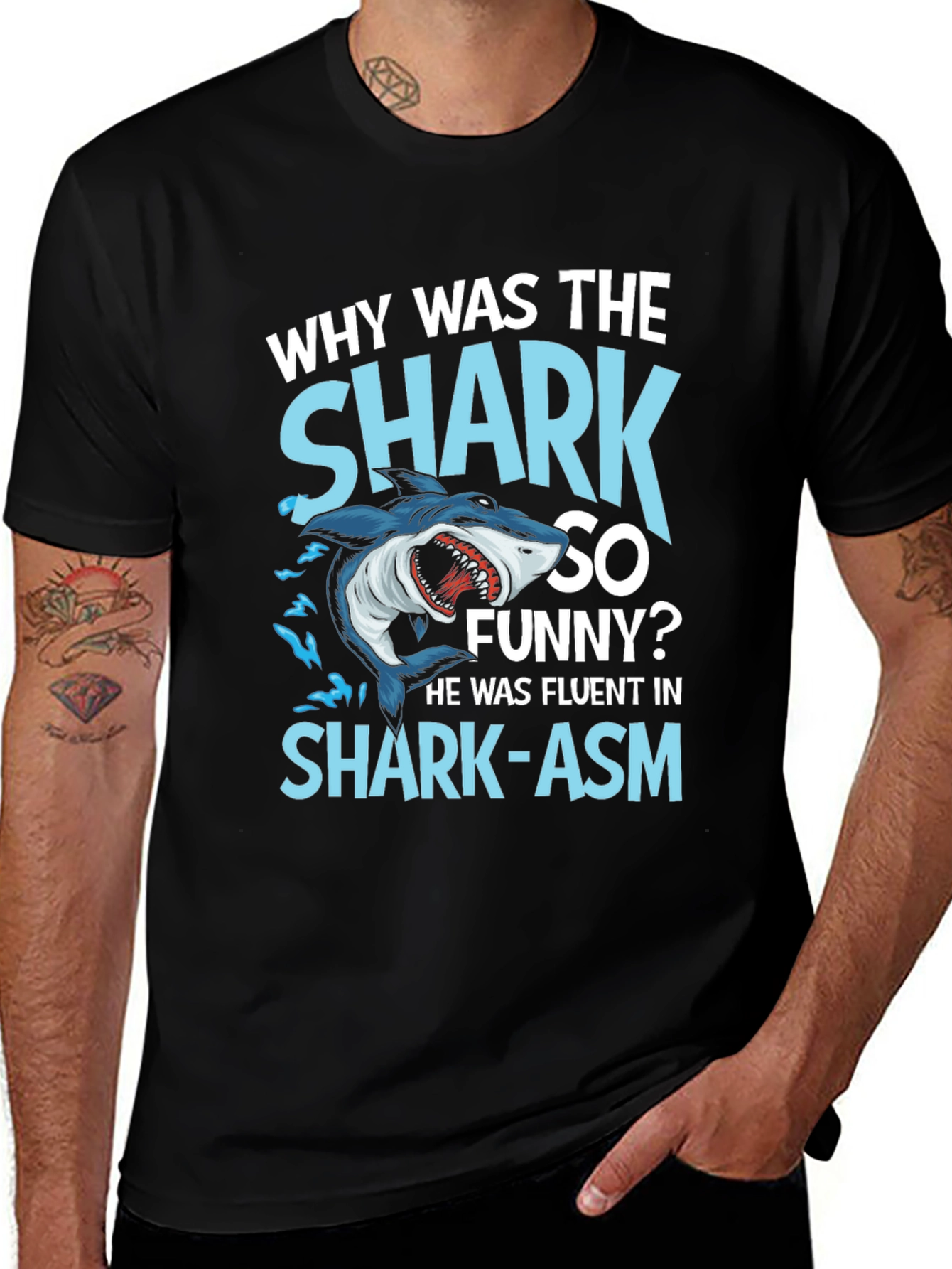 Shark-asm Funny T-Shirt