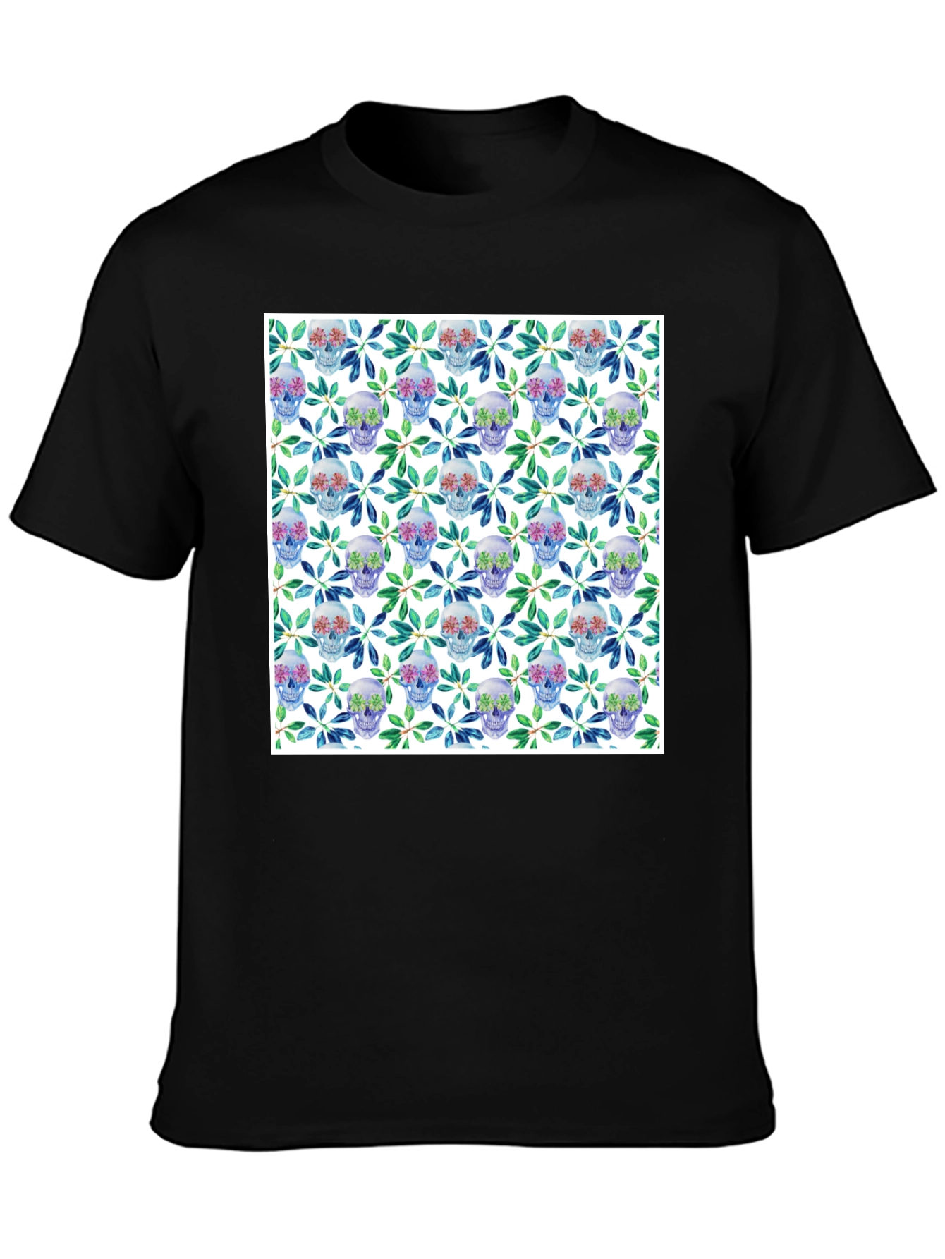 Floral Skull T-Shirt - Day of the Dead