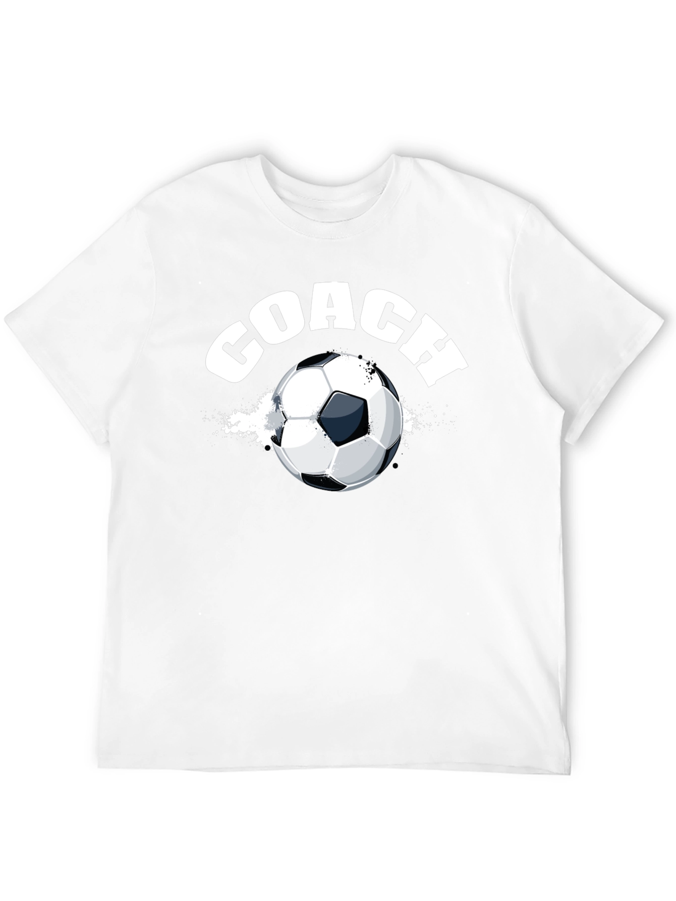 Coach Soccer Ball Graphic T-Shirt