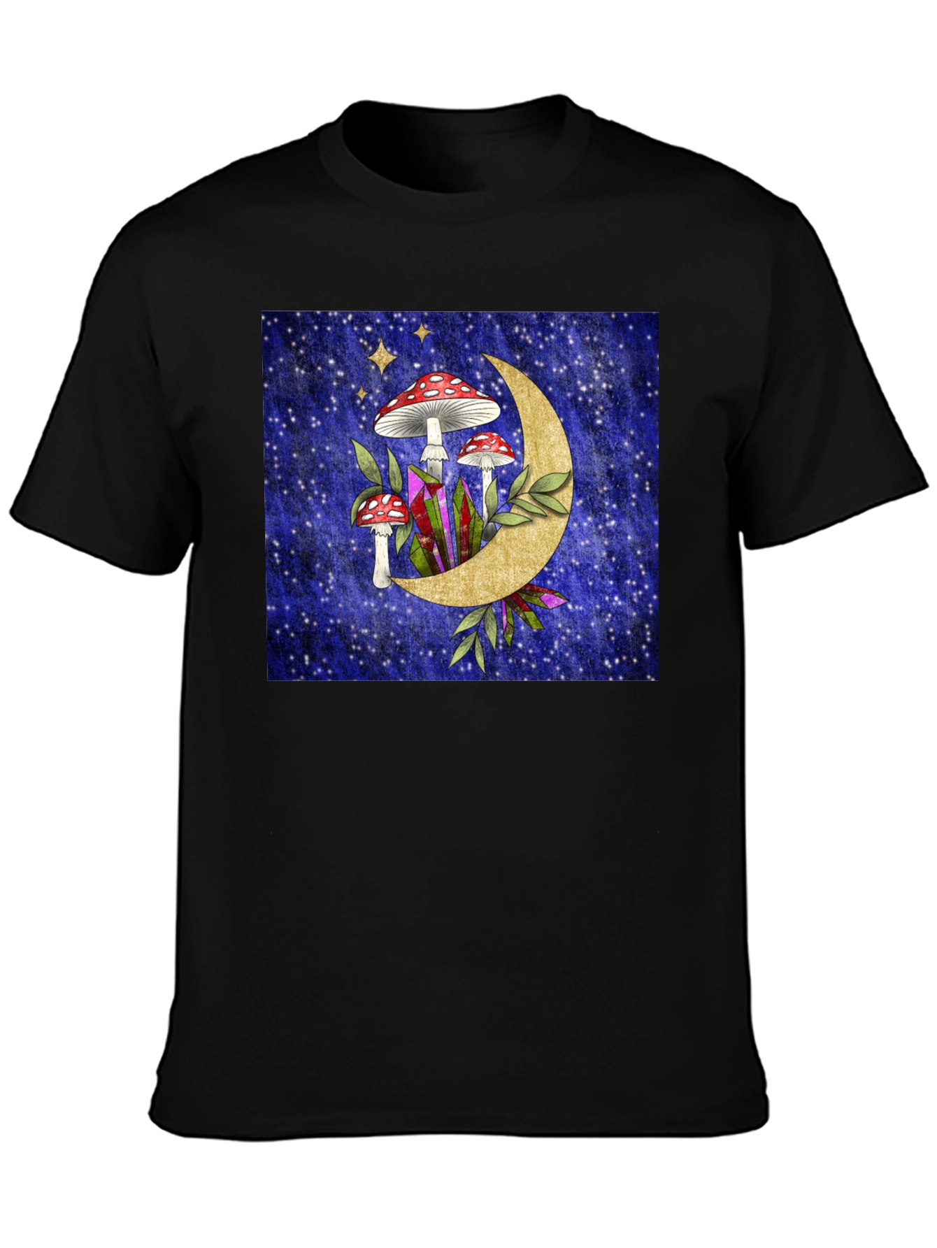 Mystical Mushroom Moon T-Shirt