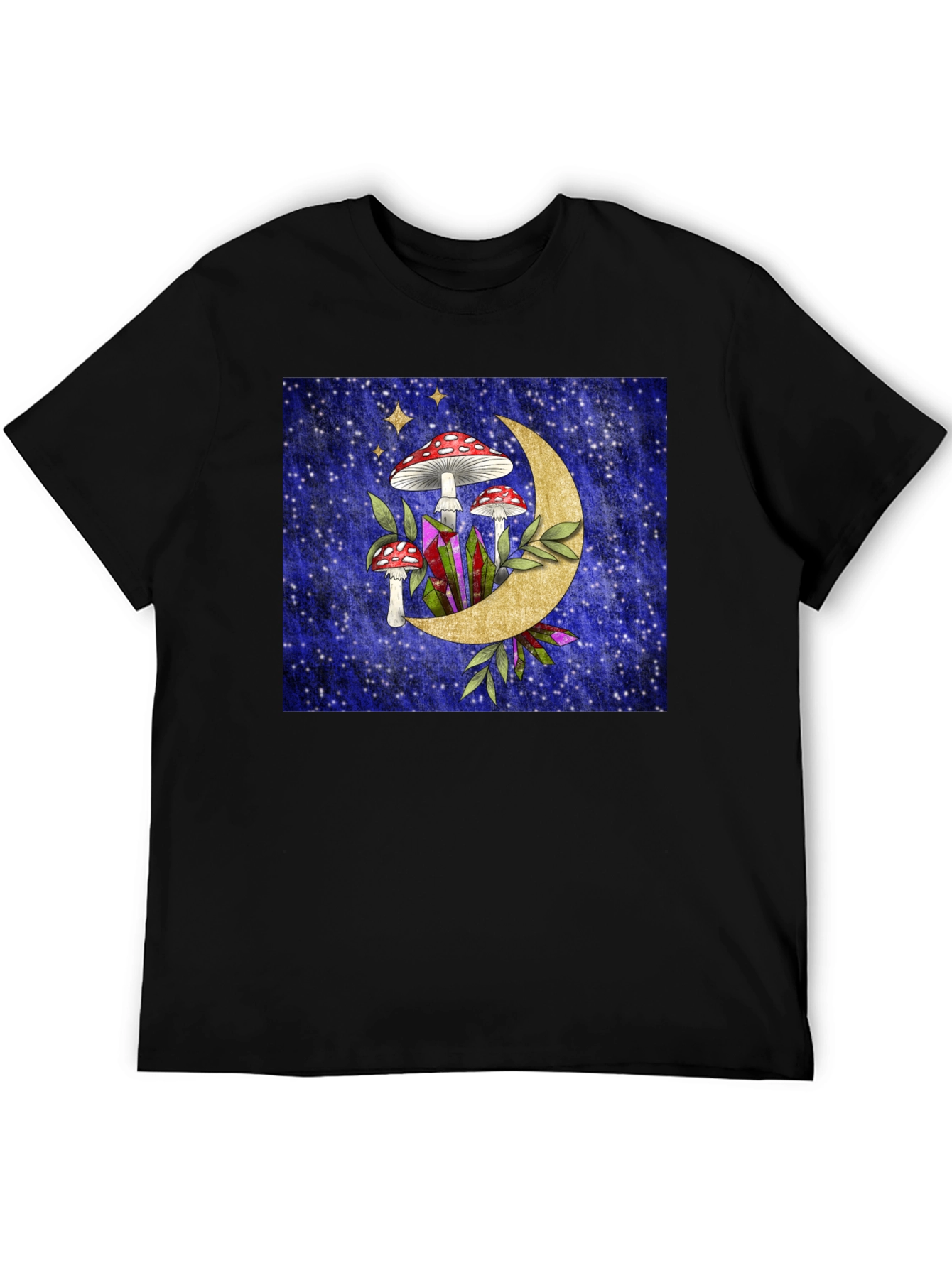Mystical Mushroom Moon T-Shirt