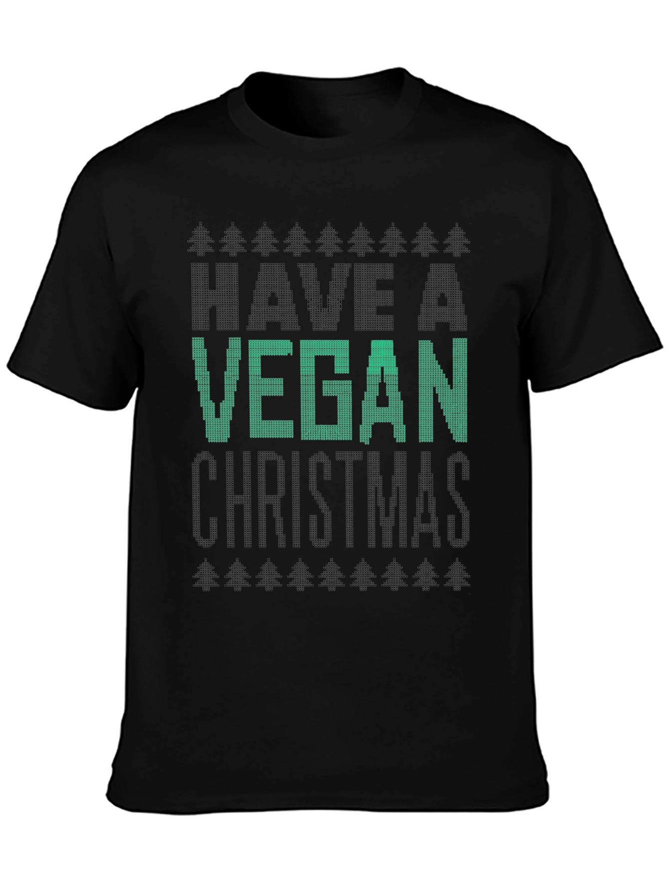 Vegan Christmas T-Shirt - Holiday Apparel