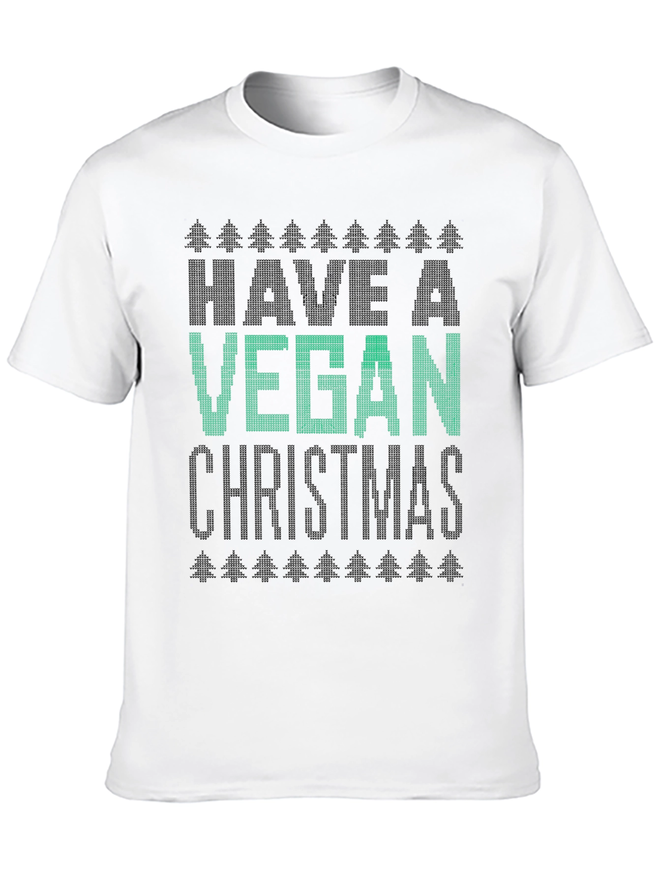 Vegan Christmas T-Shirt - Holiday Apparel