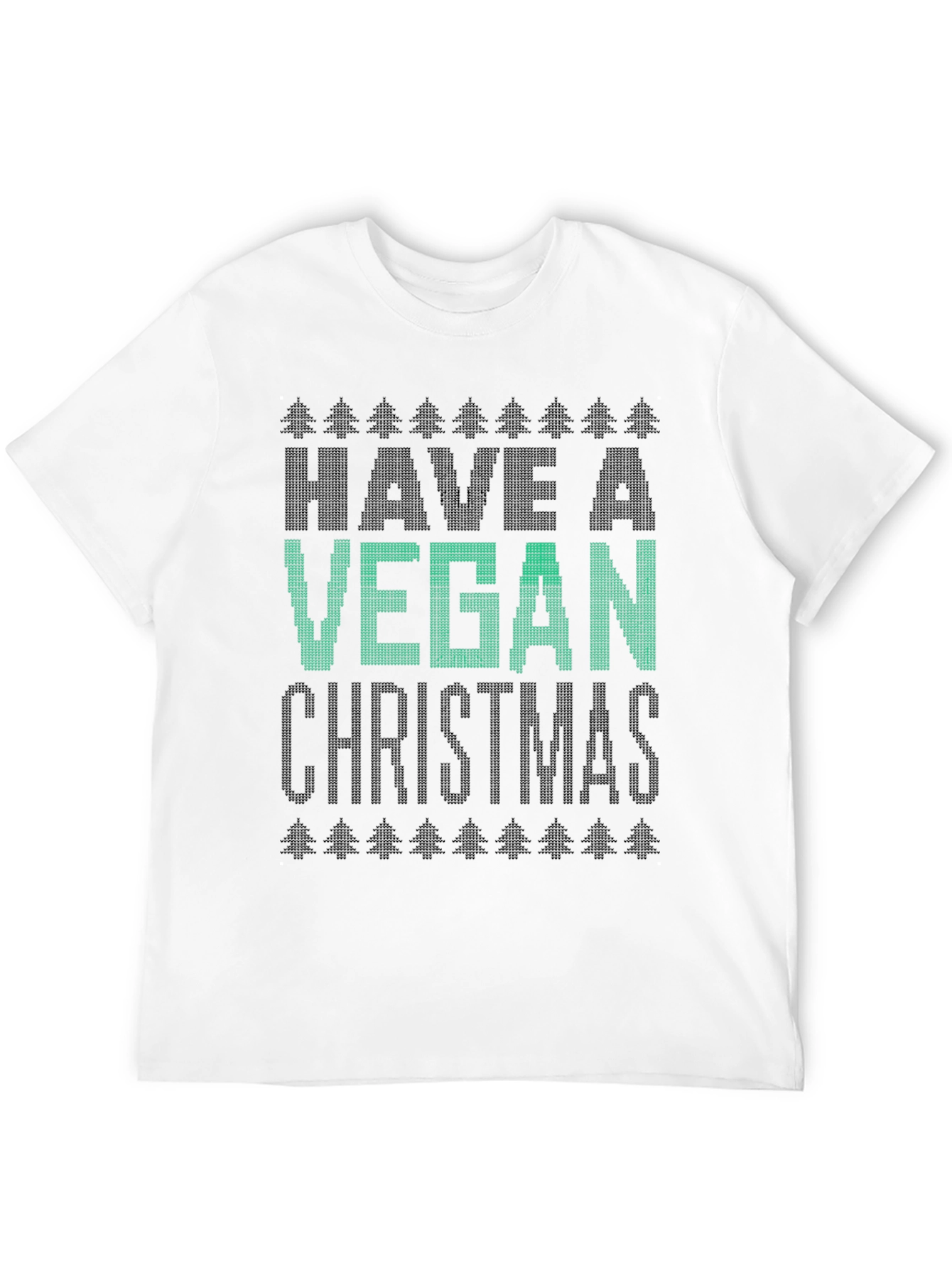 Vegan Christmas T-Shirt - Holiday Apparel