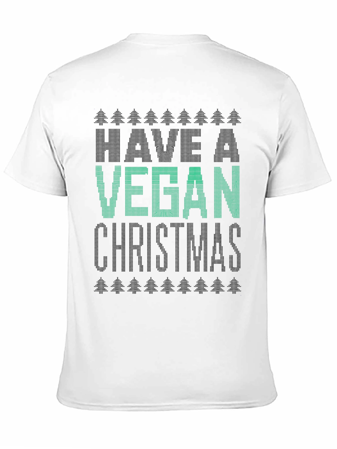 Vegan Christmas T-Shirt - Holiday Apparel