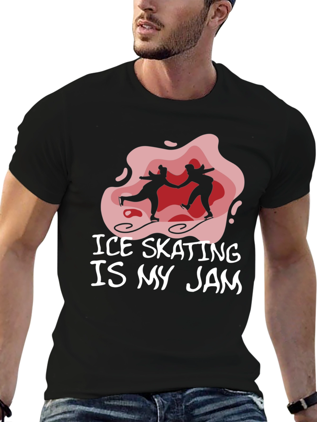 Ice Skating Is My Jam Graphic Tee