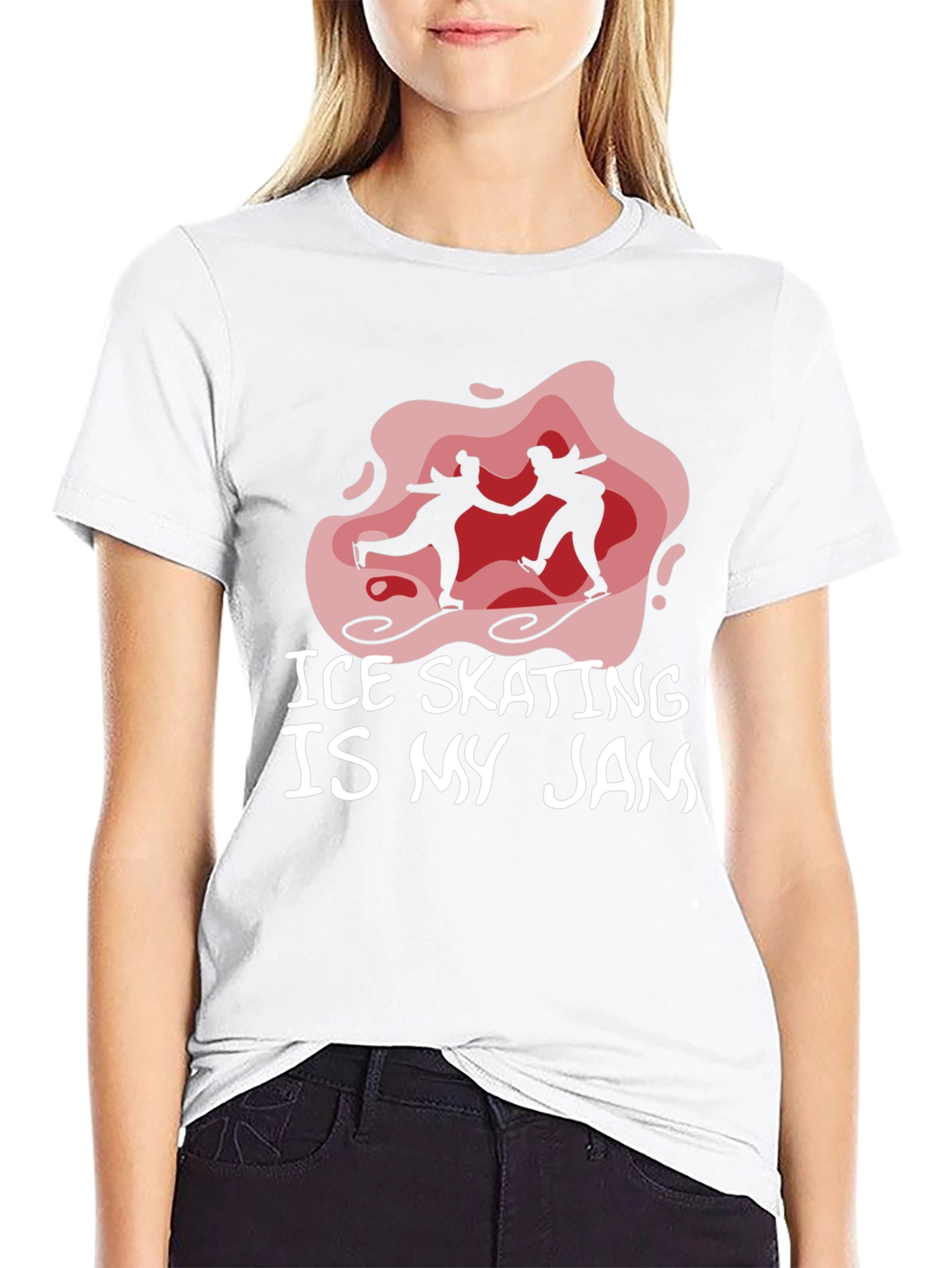 Ice Skating Is My Jam Graphic Tee