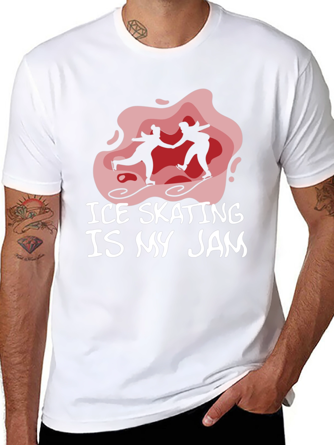 Ice Skating Is My Jam Graphic Tee