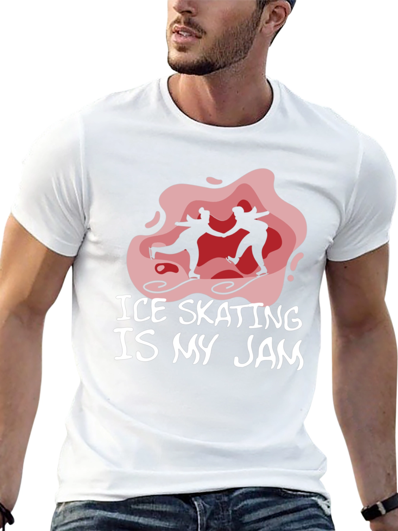 Ice Skating Is My Jam Graphic Tee