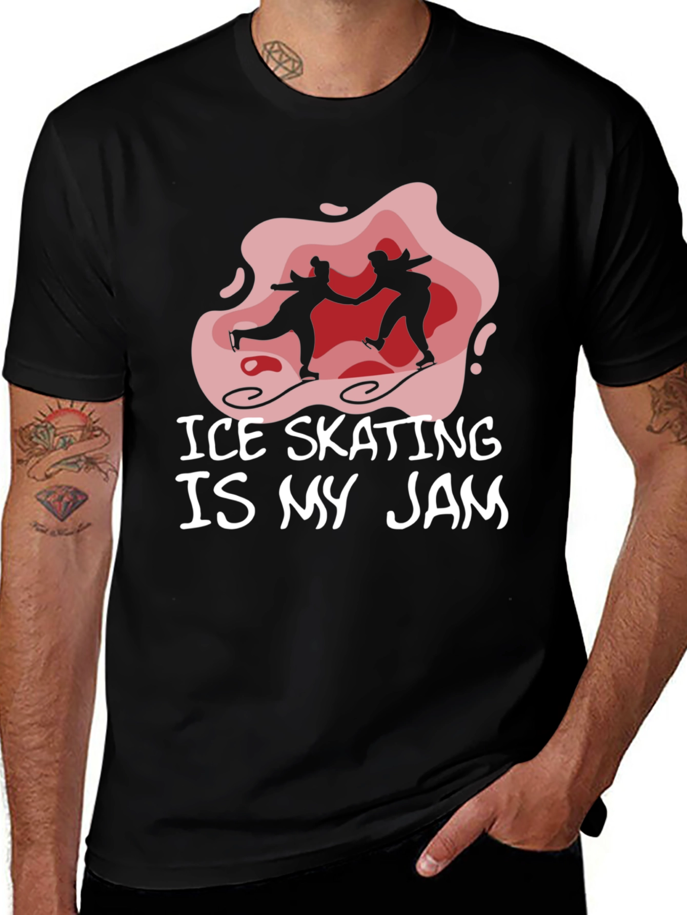 Ice Skating Is My Jam Graphic Tee