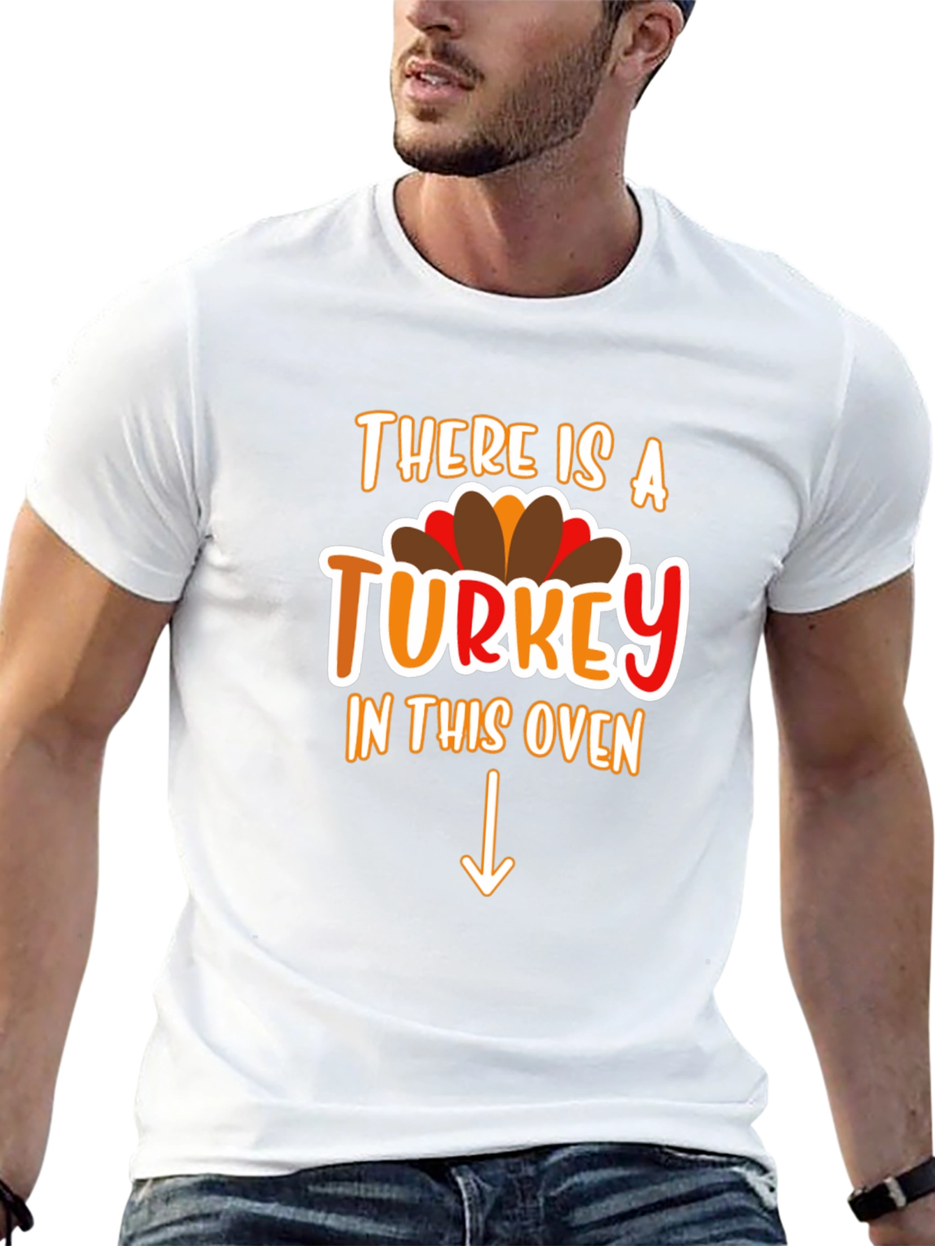 Thanksgiving Pregnancy Announcement T-Shirt
