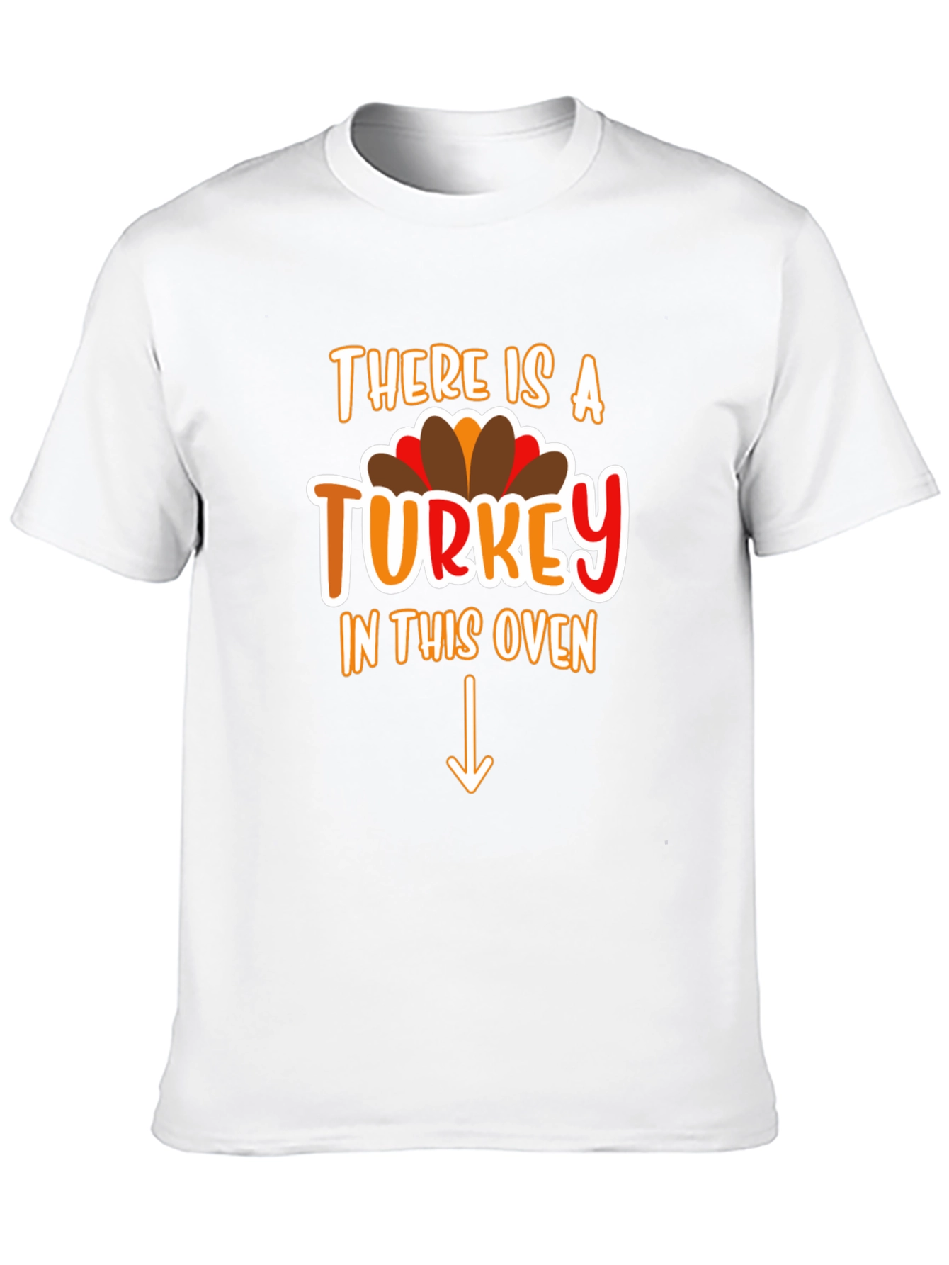 Thanksgiving Pregnancy Announcement T-Shirt