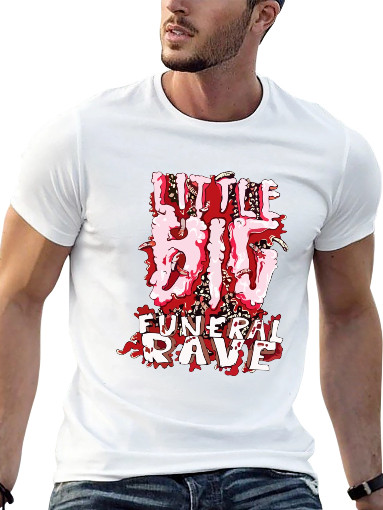 Little Big Funeral Rave Graphic Tee