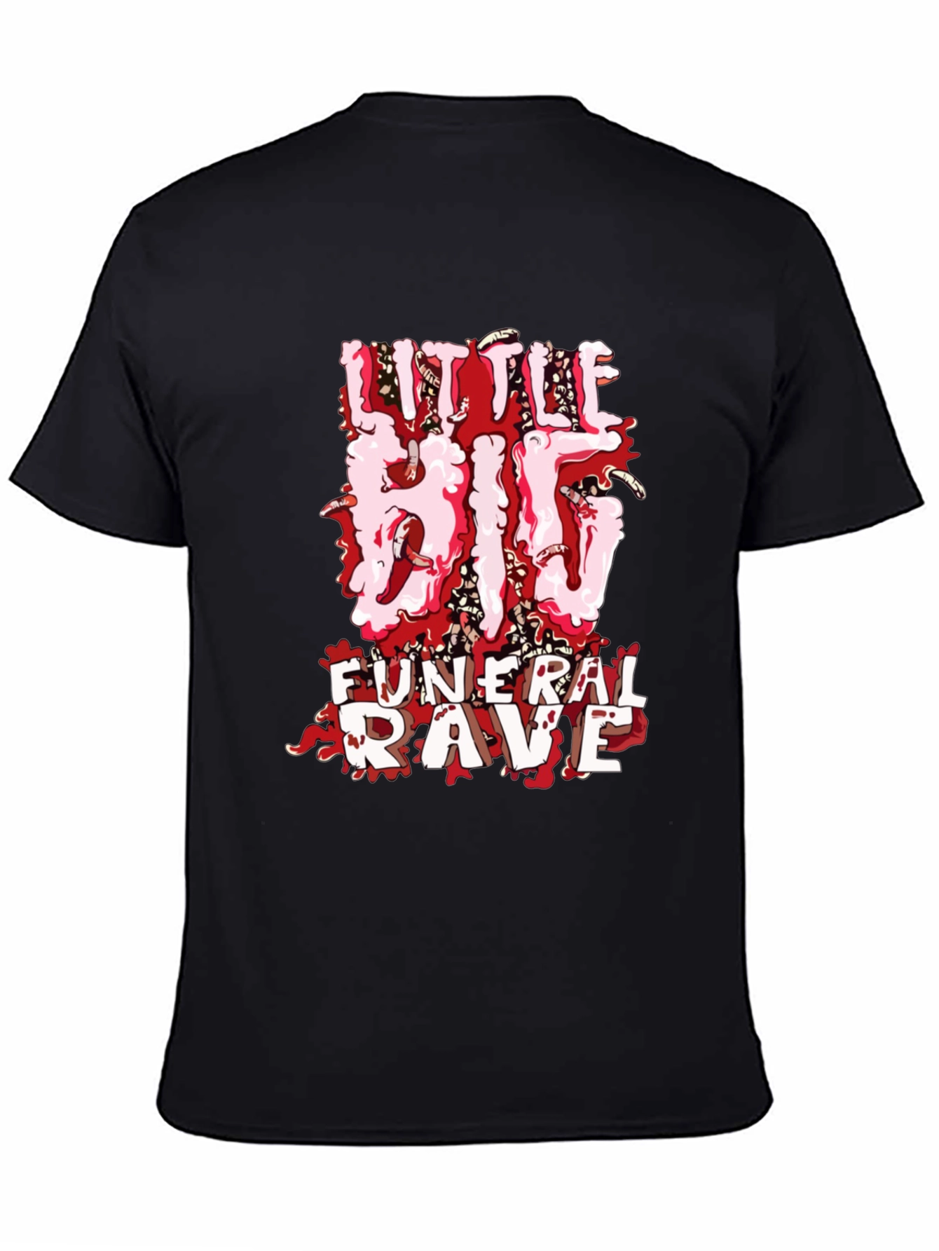 Little Big Funeral Rave Graphic Tee
