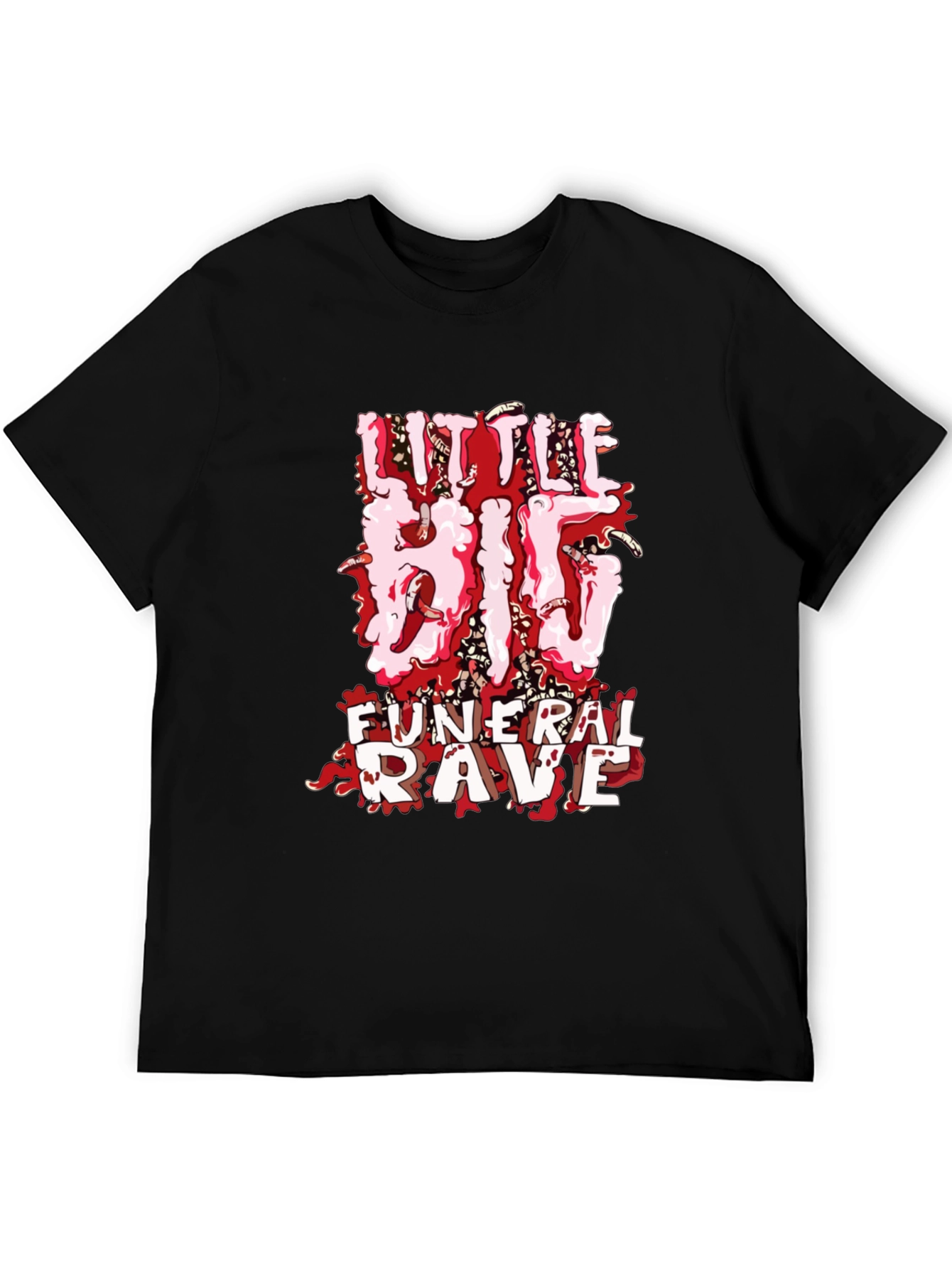 Little Big Funeral Rave Graphic Tee