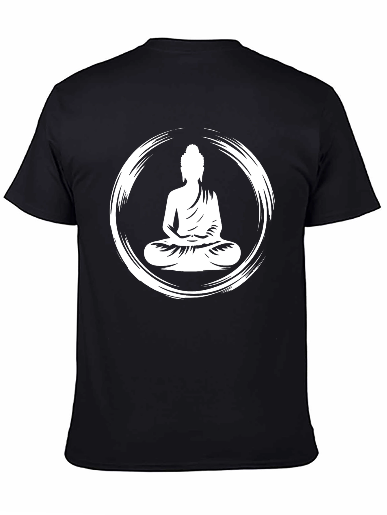 Buddha Zen Circle Graphic T-Shirt - Spiritual Style