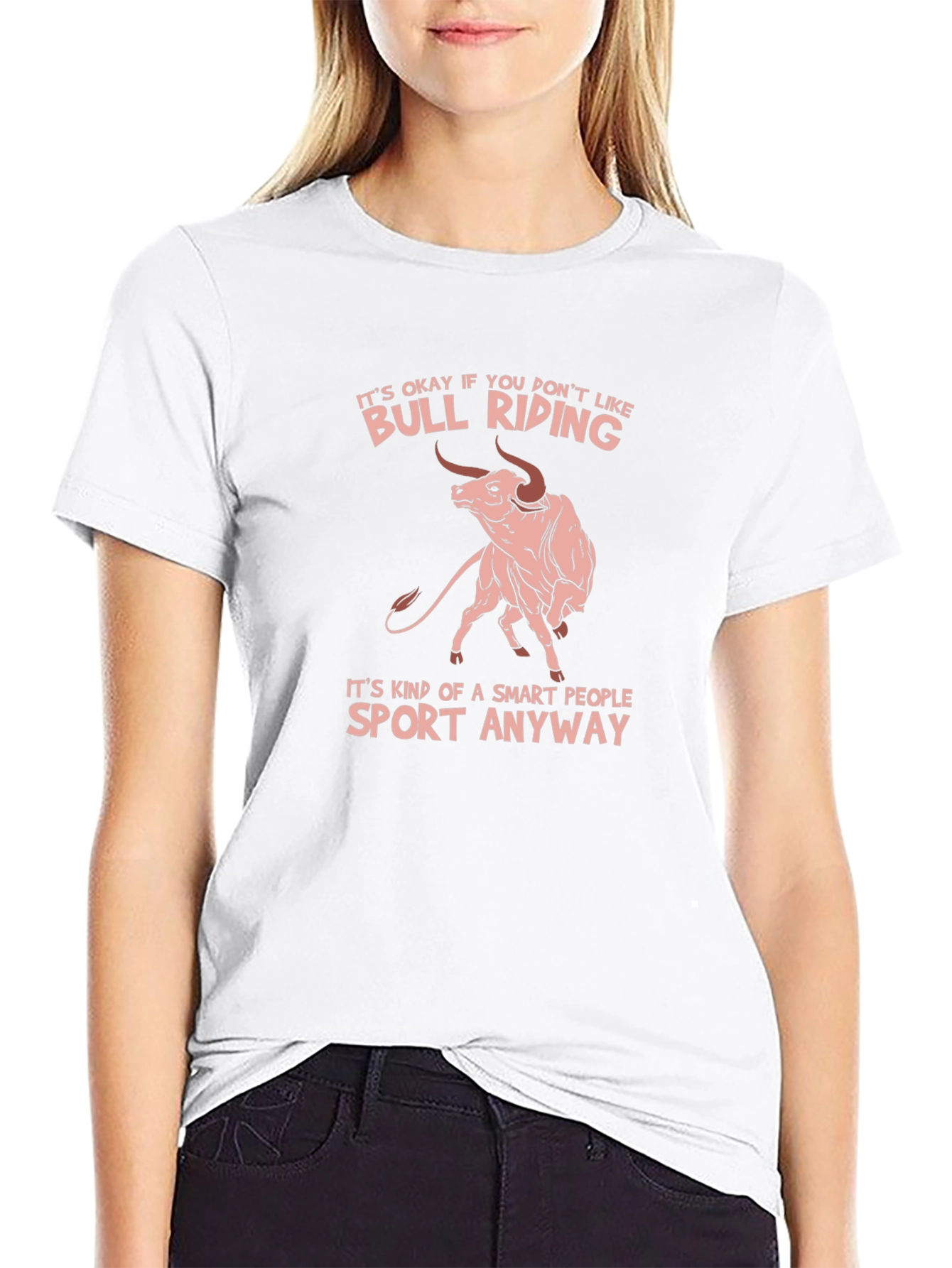Bull Riding Smart People T-Shirt