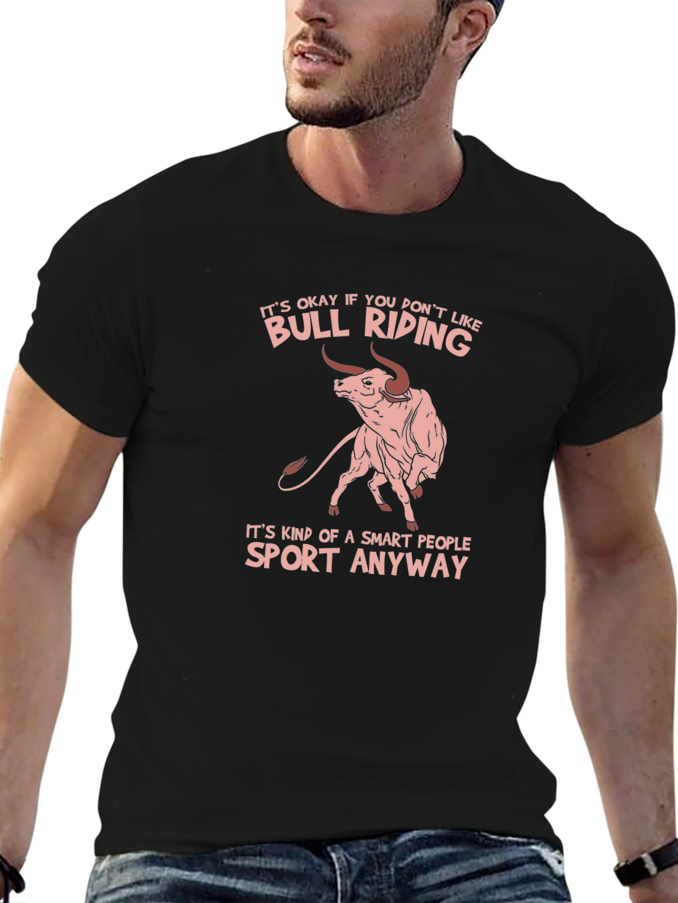 Bull Riding Smart People T-Shirt