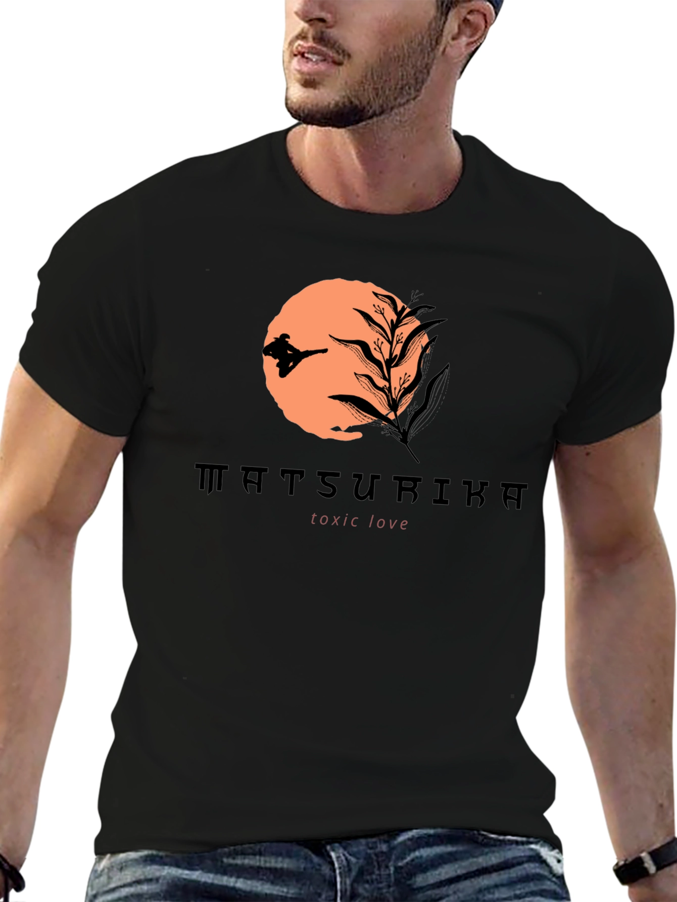 Matsurika Toxic Love Black T-Shirt