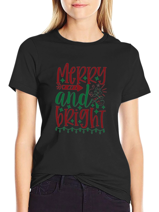Merry and Bright Christmas T-Shirt