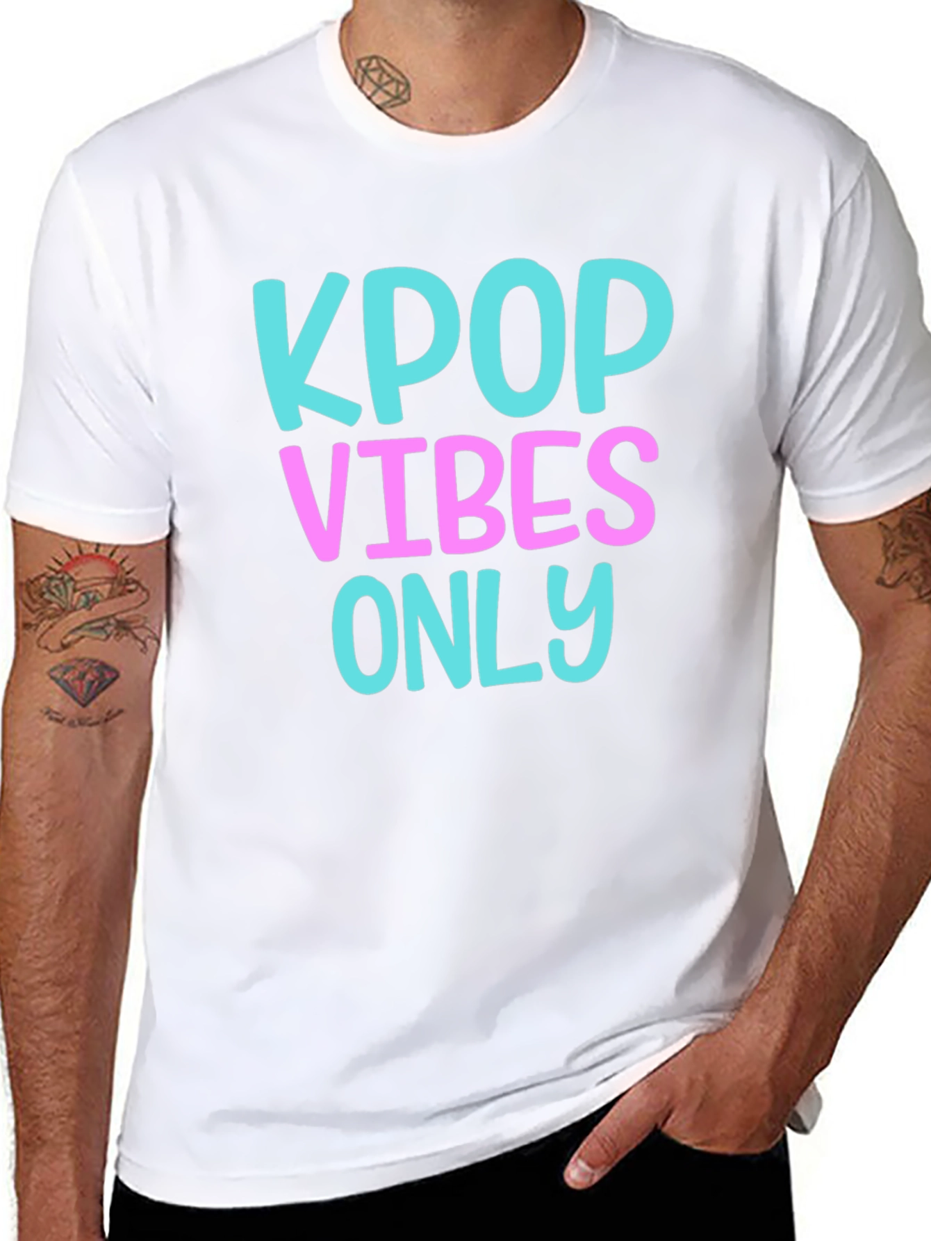KPOP Vibes Only Graphic Tee