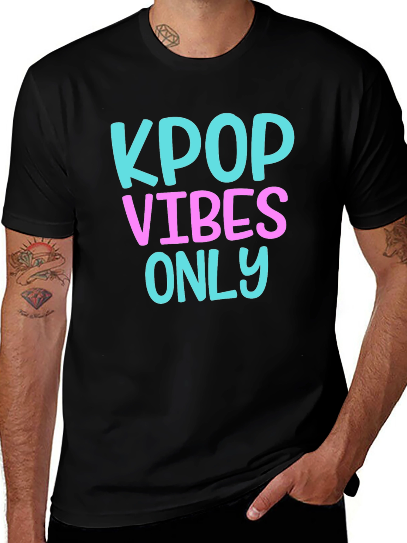 KPOP Vibes Only Graphic Tee