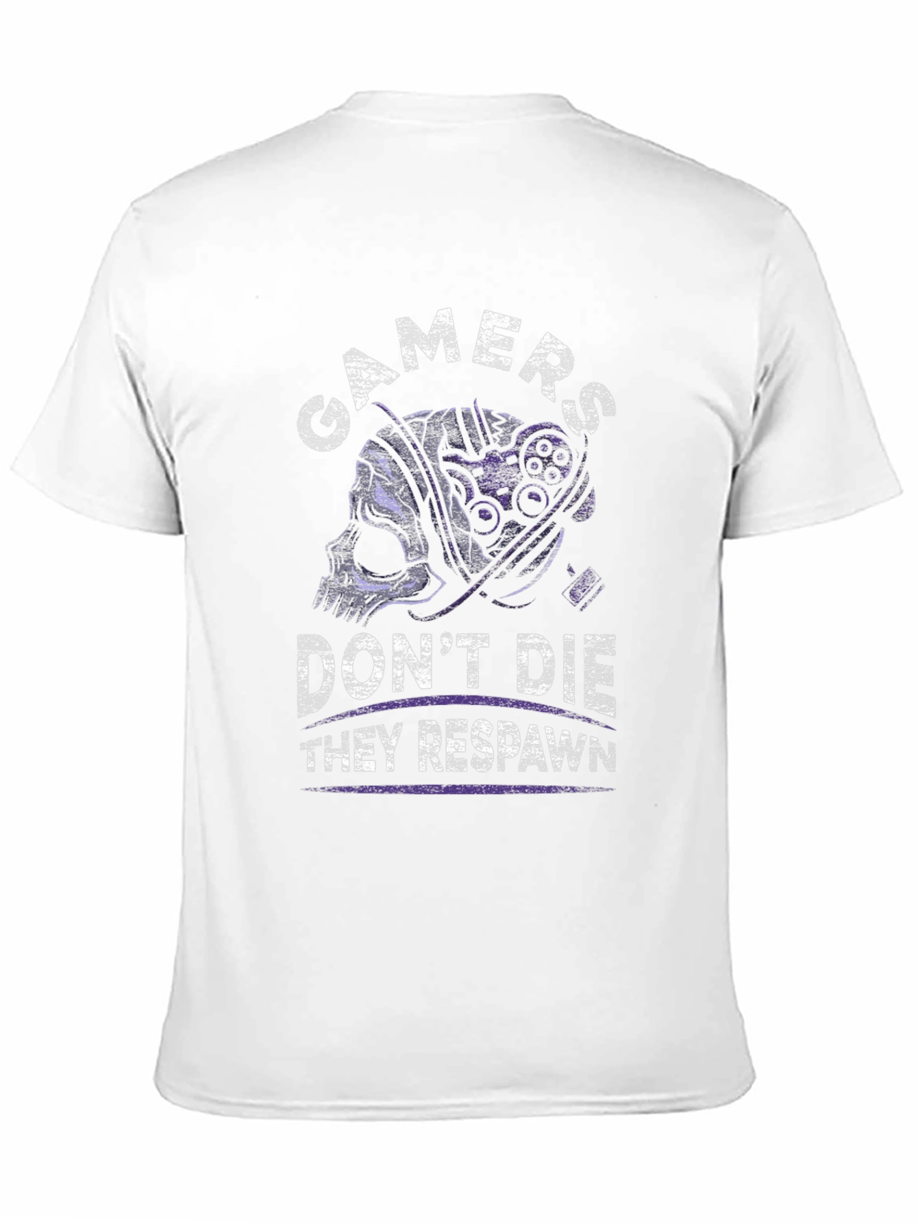 Gamers Dont Die T-Shirt - They Respawn
