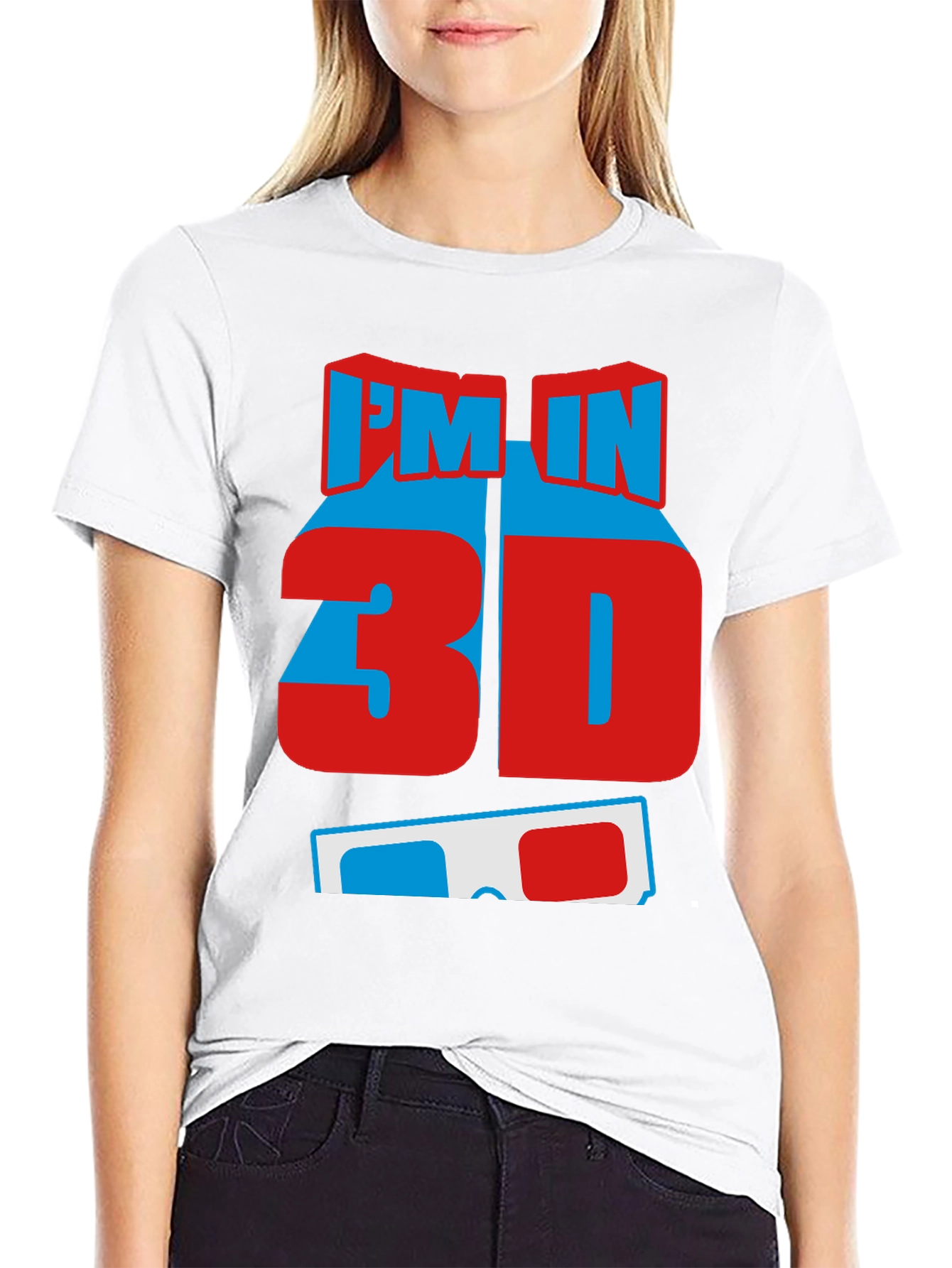 Im In 3D T-Shirt - Fun Graphic Tee