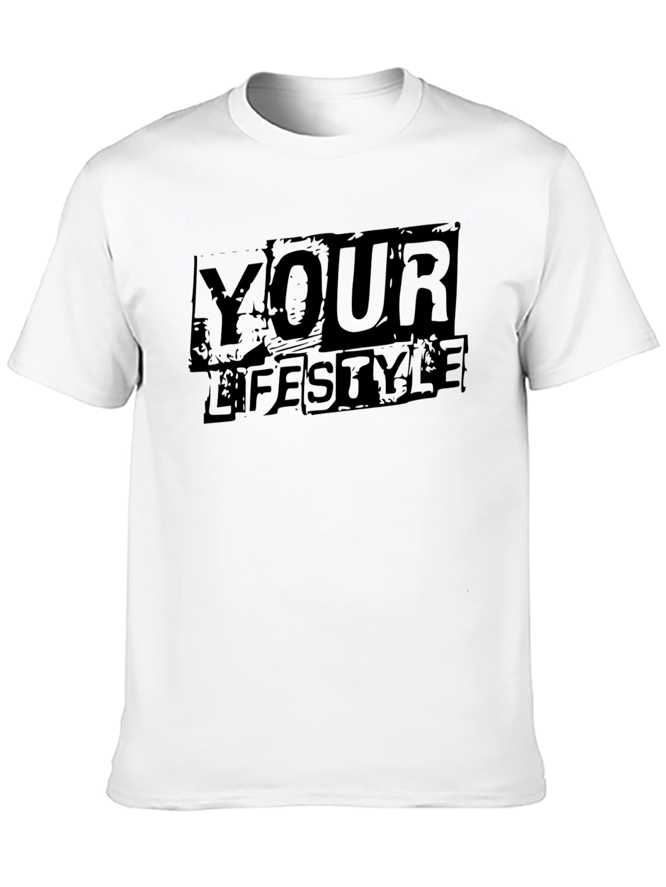 Your Lifestyle Graphic Print T-Shirt