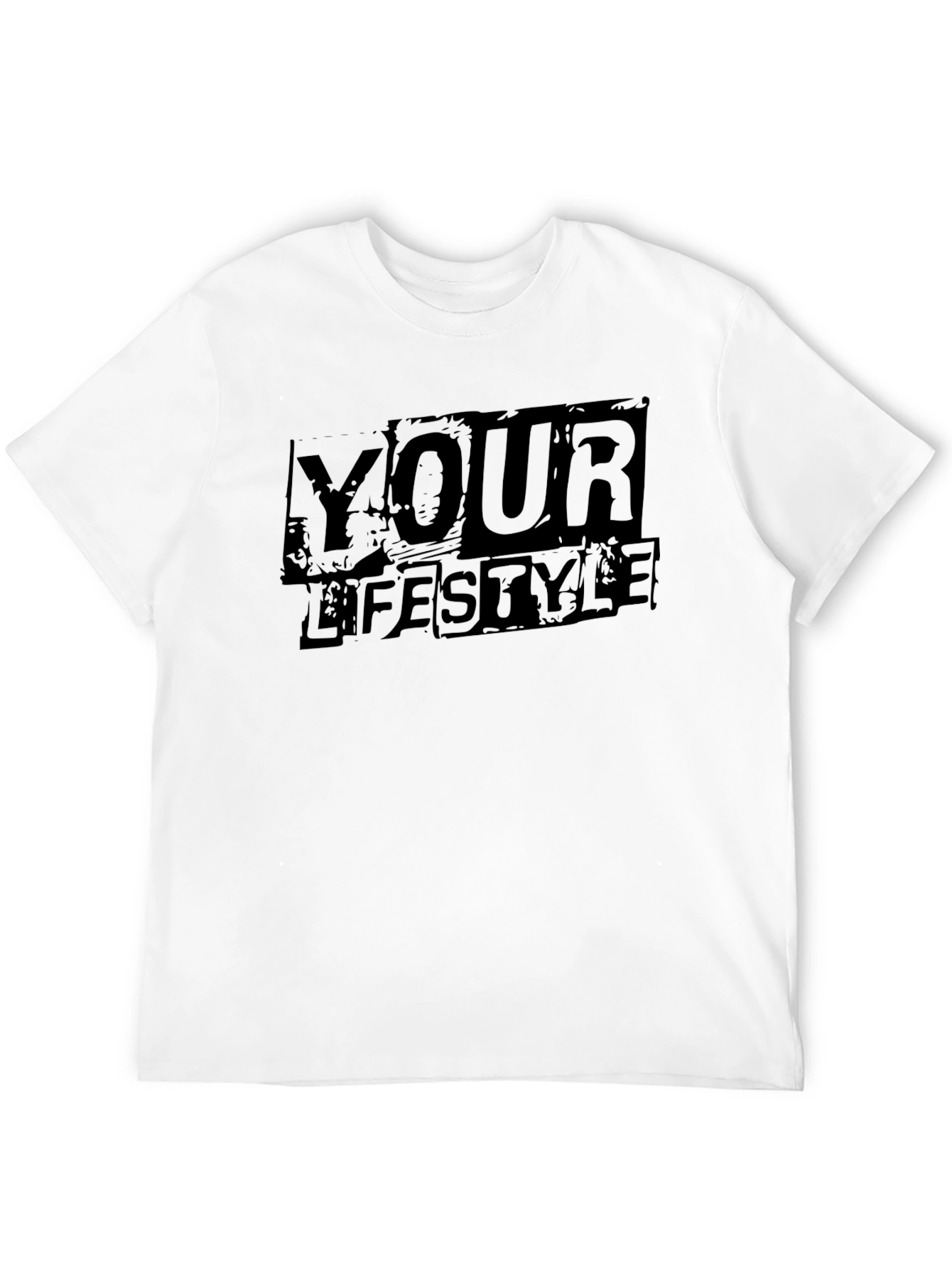 Your Lifestyle Graphic Print T-Shirt