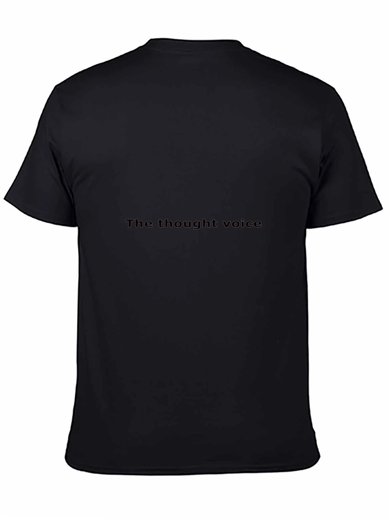 The Thought Voice Black T-Shirt
