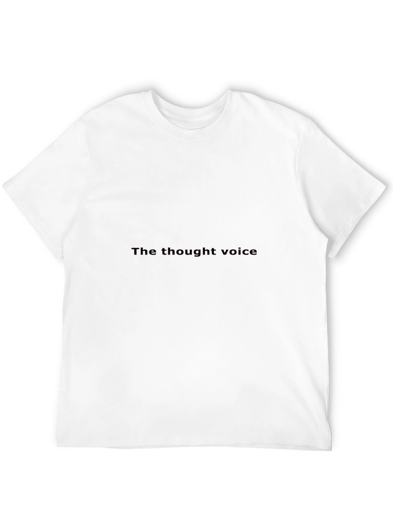 The Thought Voice Black T-Shirt
