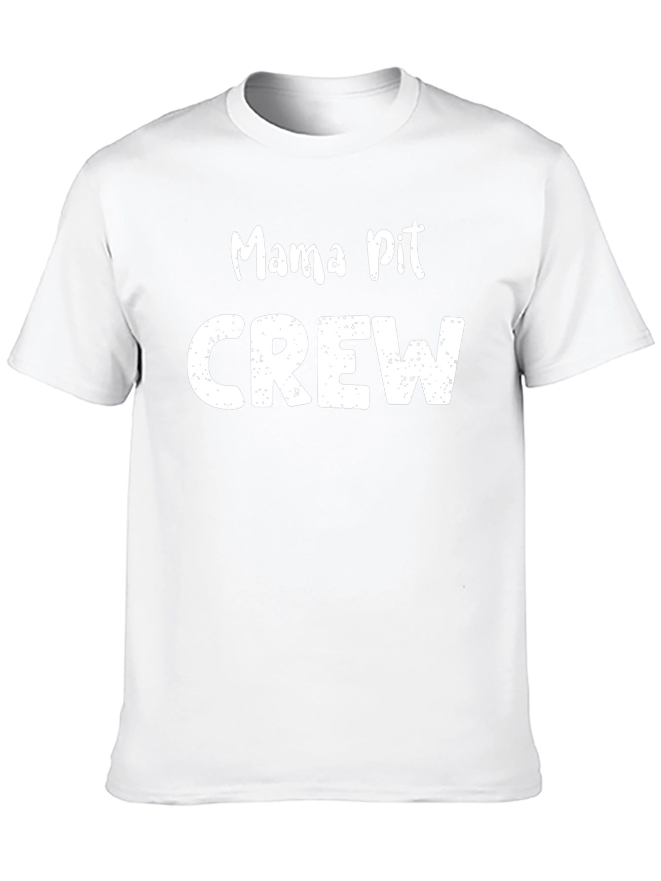 Mama Pit Crew Graphic Tee - Black T-Shirt