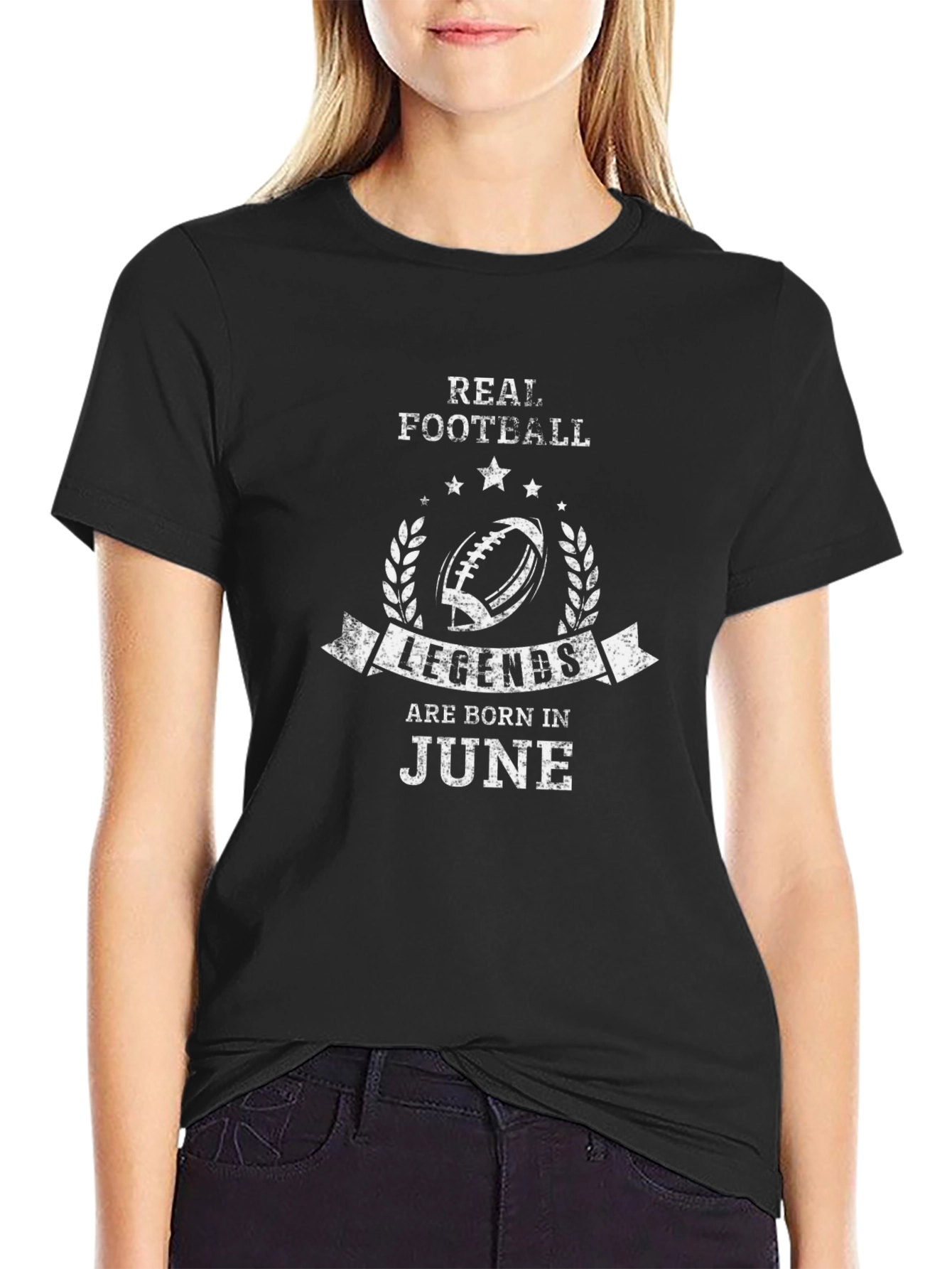 Real Football Legends Born in June T-Shirt